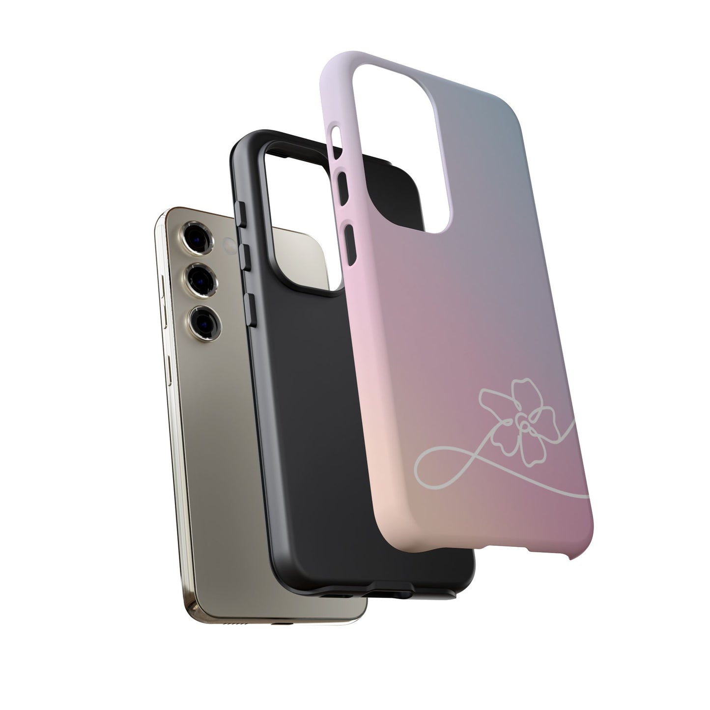 Sparkling Twilight Ombre Tough Phone Case