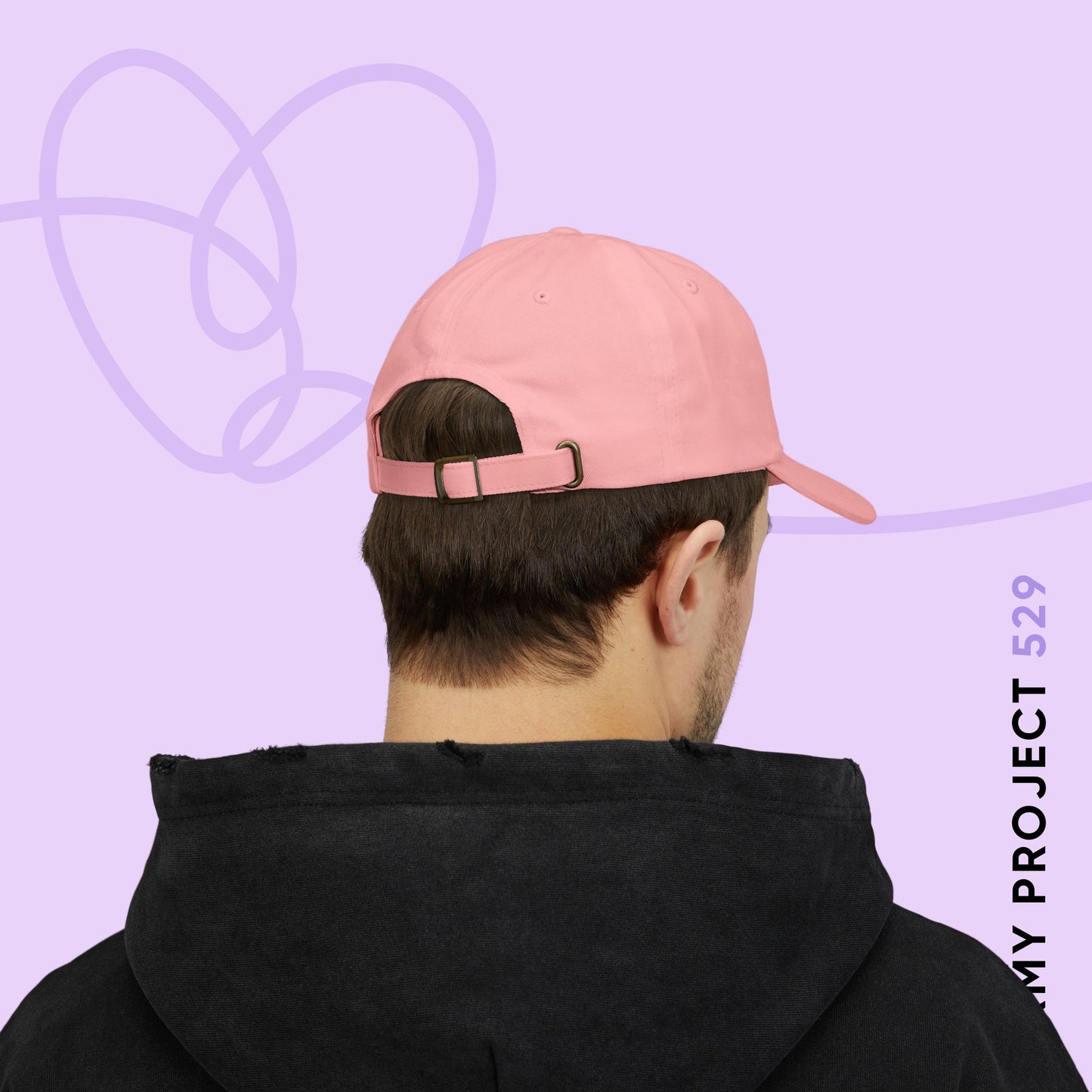 Shibal Script Baseball Cap - Embroidered ARMY Merch - Unisex Hat