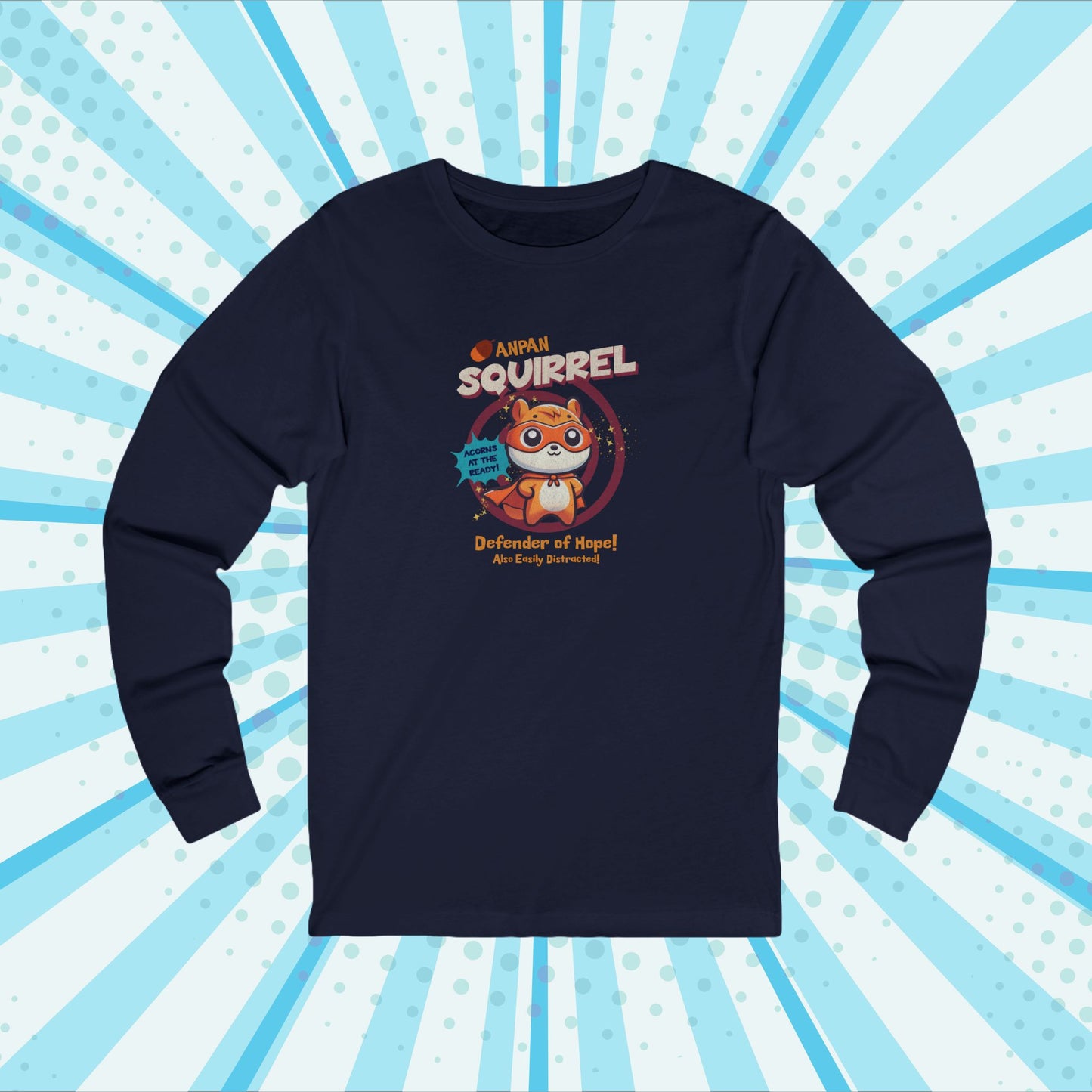 Anpansquirrel Unisex Jersey Long Sleeve Tee