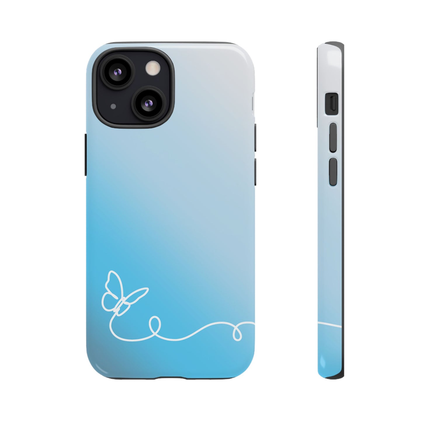 Clear Sunrise Ombre Tough Phone Case