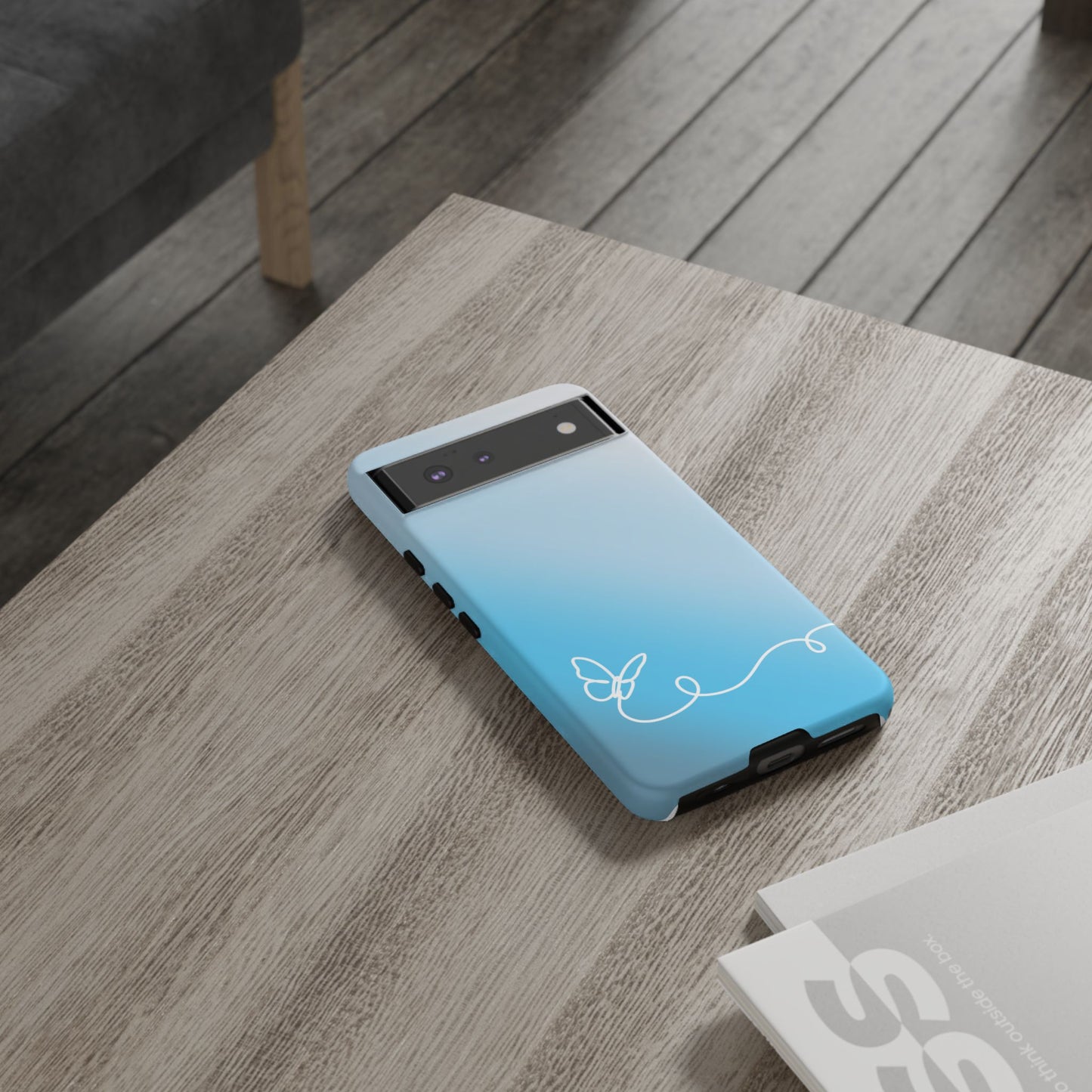 Clear Sunrise Ombre Tough Phone Case
