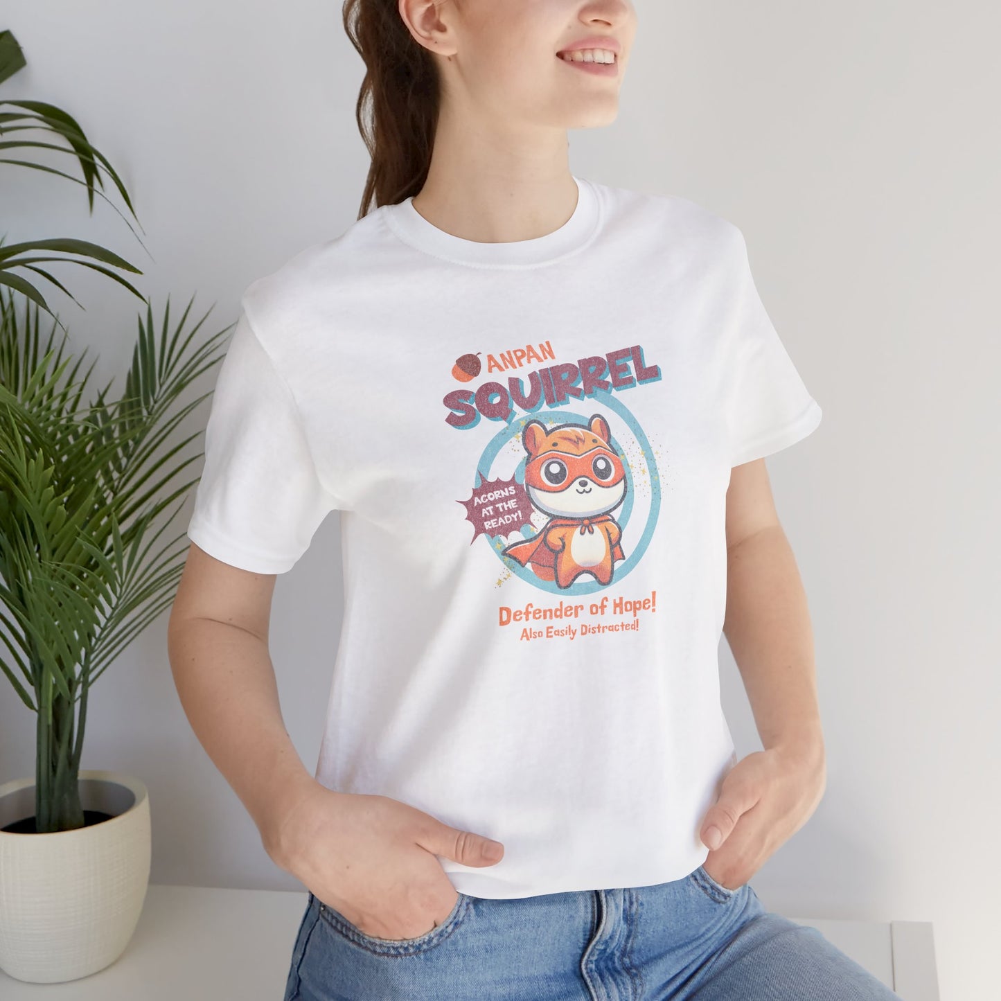 Anpansquirrel Unisex Jersey Short Sleeve Tee