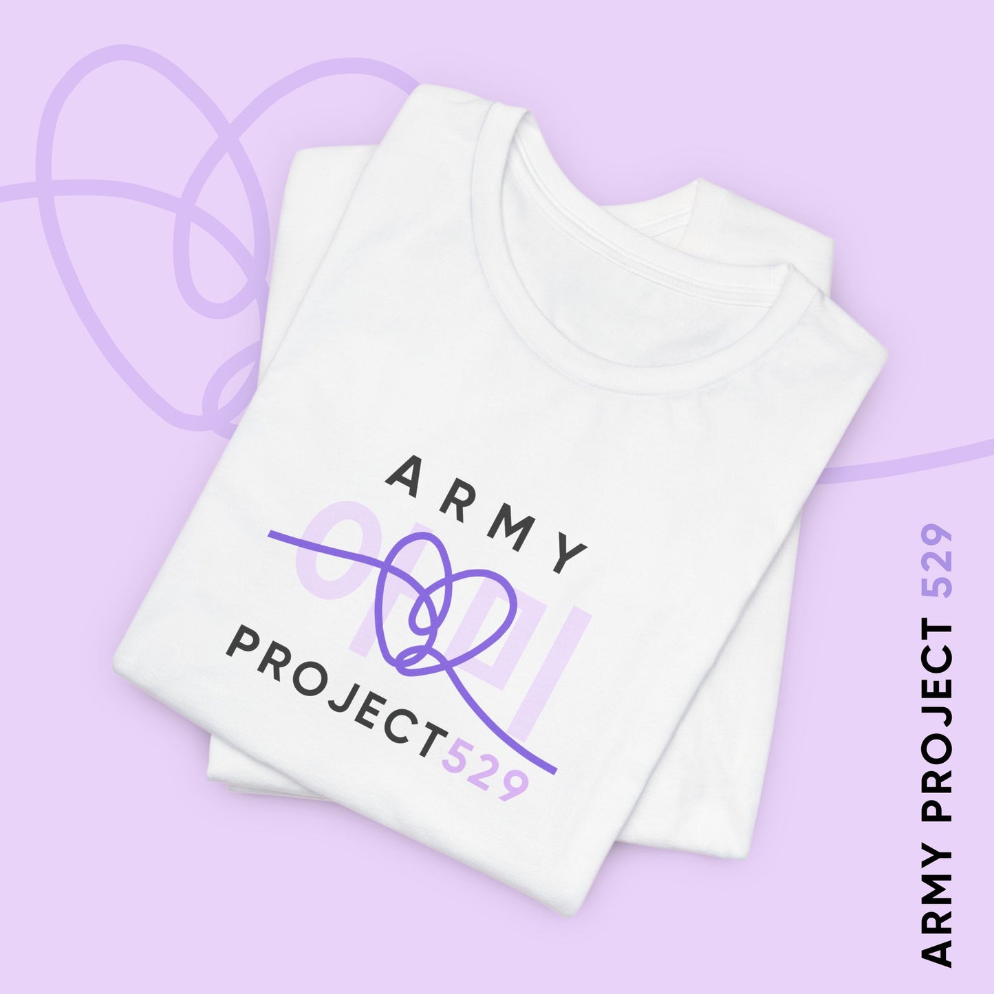 ARMY Project 529 Unisex Jersey Short Sleeve Tee