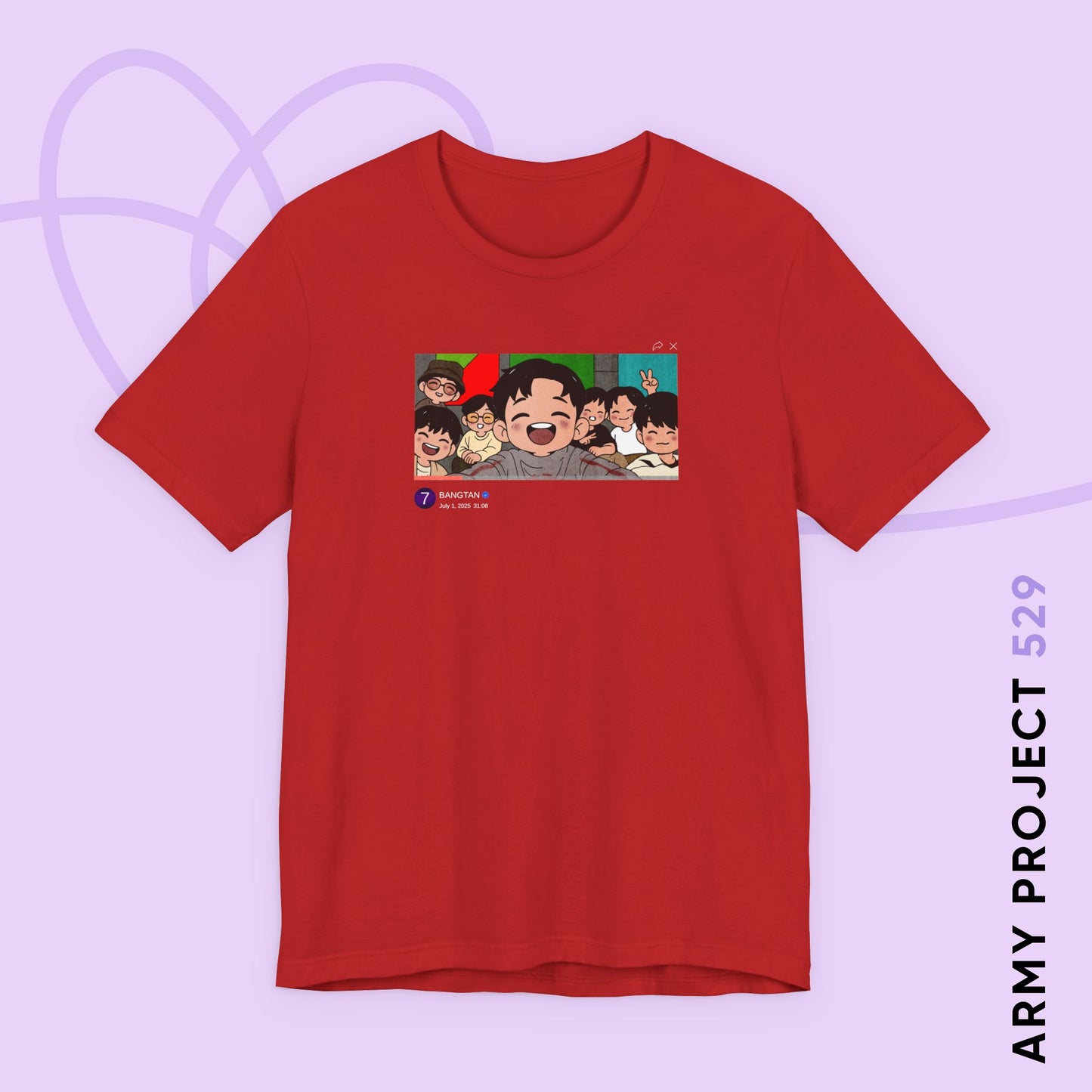 OT7 Live 2025 Unisex Jersey Short Sleeve Tee