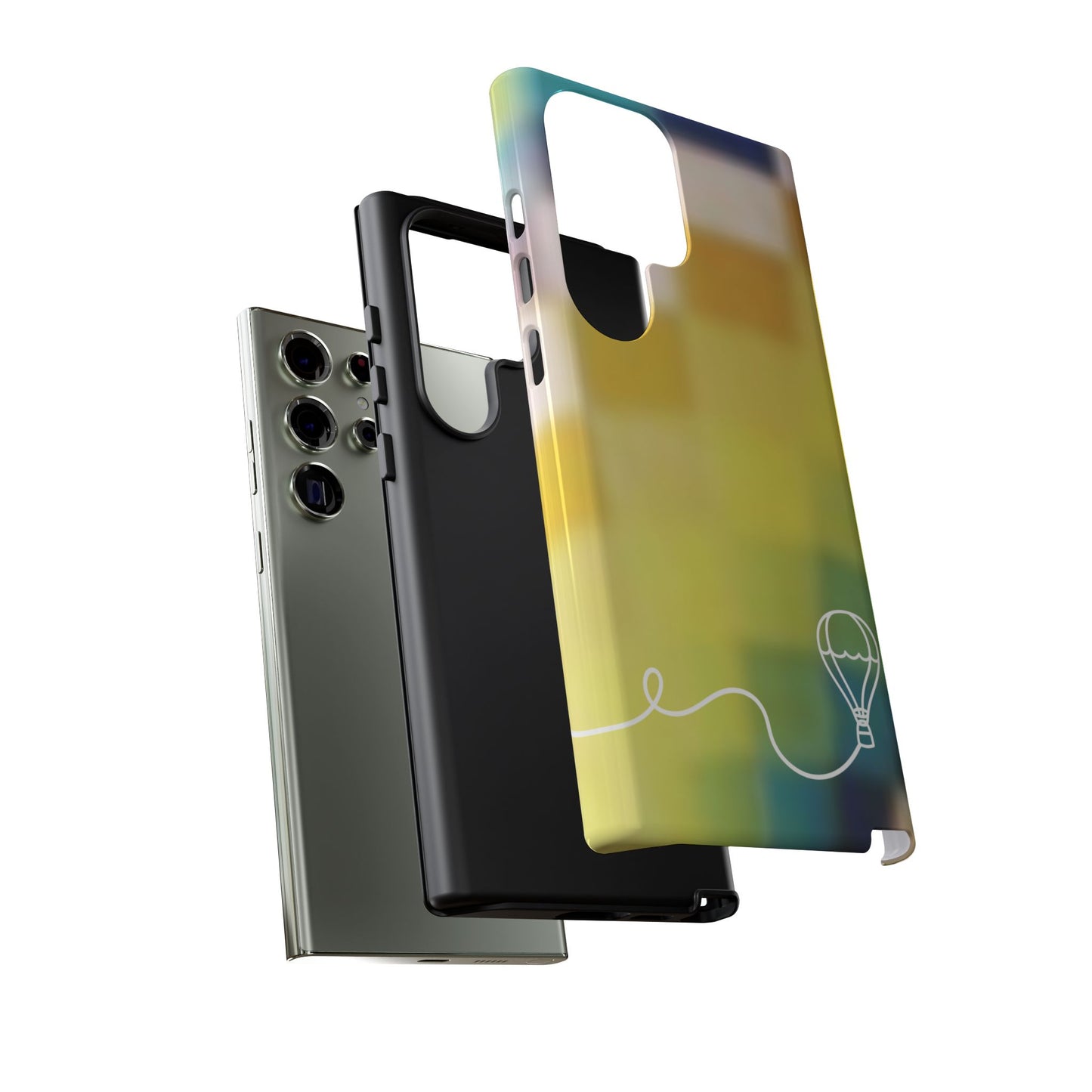 Clear Afternoon Ombre Tough Phone Case