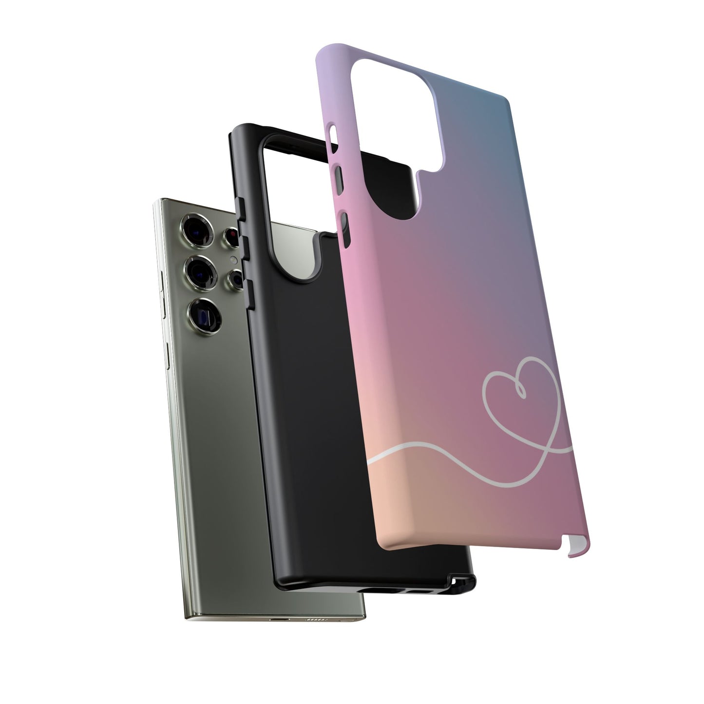 Soft Sunset Ombre Tough Phone Case