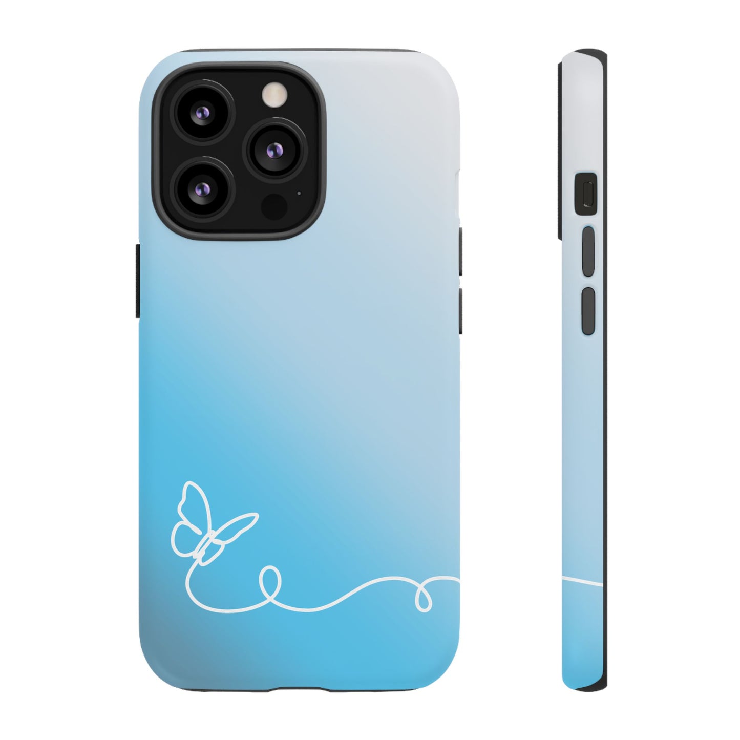 Clear Sunrise Ombre Tough Phone Case