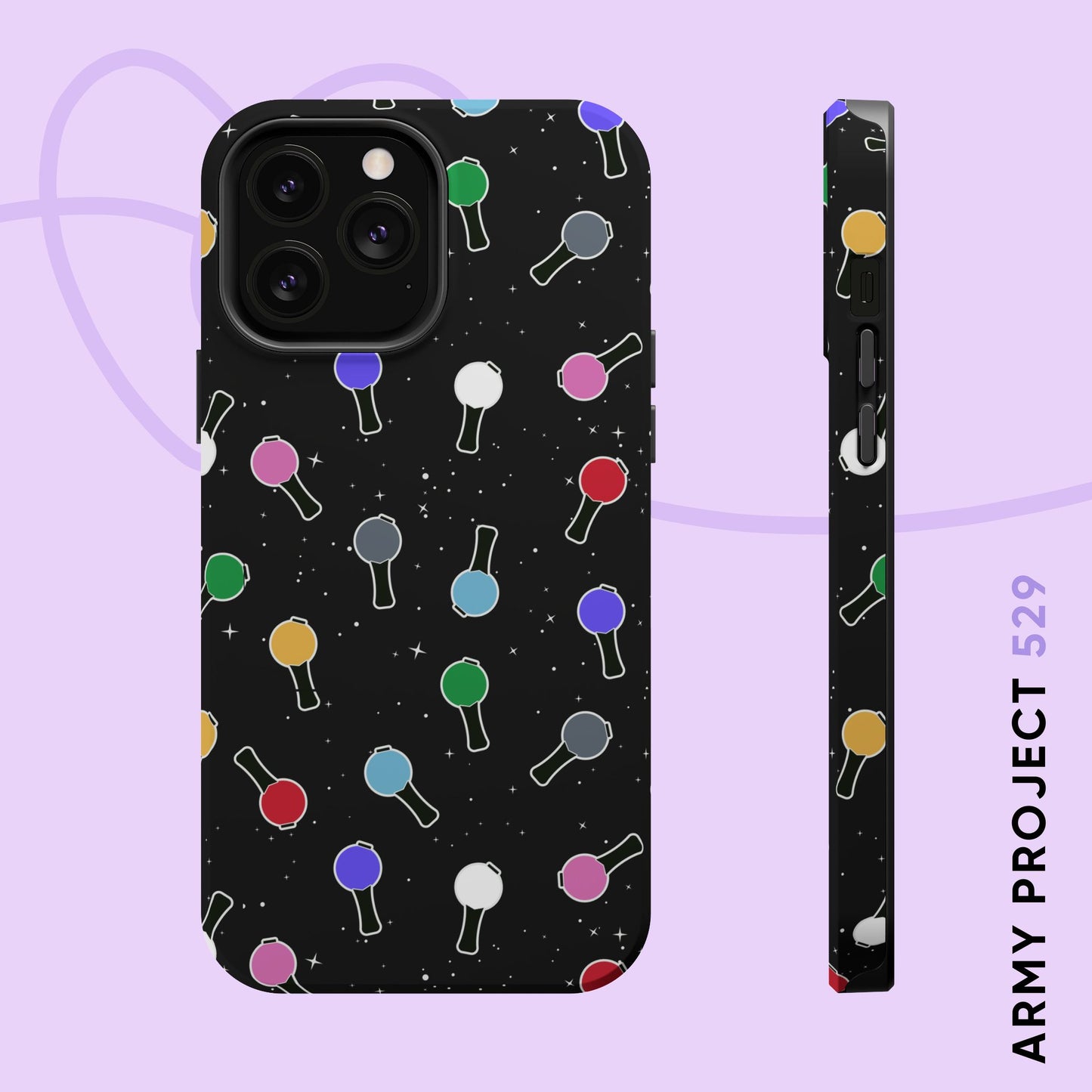 Ma City Map Lightstick Magnetic Tough Phone Case