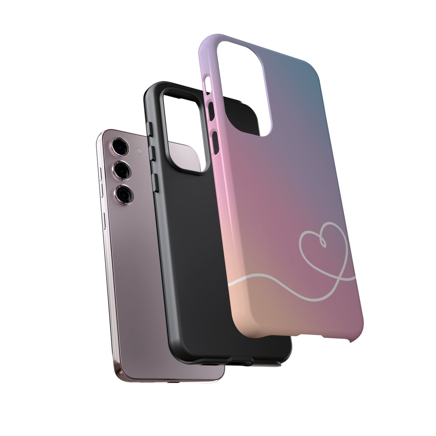 Soft Sunset Ombre Tough Phone Case