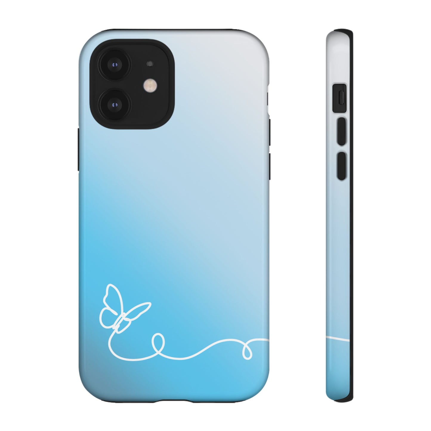Clear Sunrise Ombre Tough Phone Case
