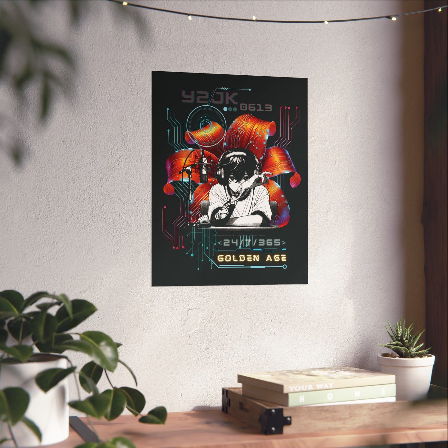 Jungkook Y2JK Retro Series Matte Poster