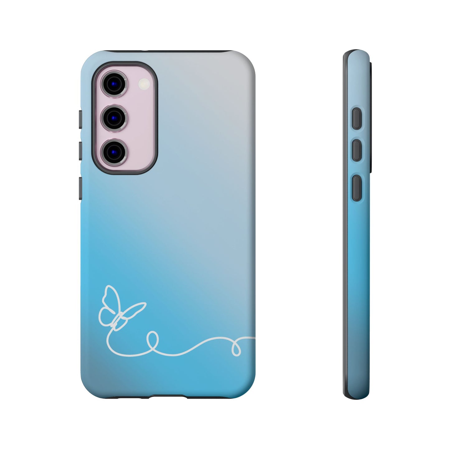 Clear Sunrise Ombre Tough Phone Case