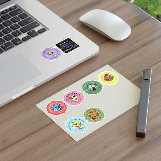 Bakery Series Vinyl Sticker Sheet
