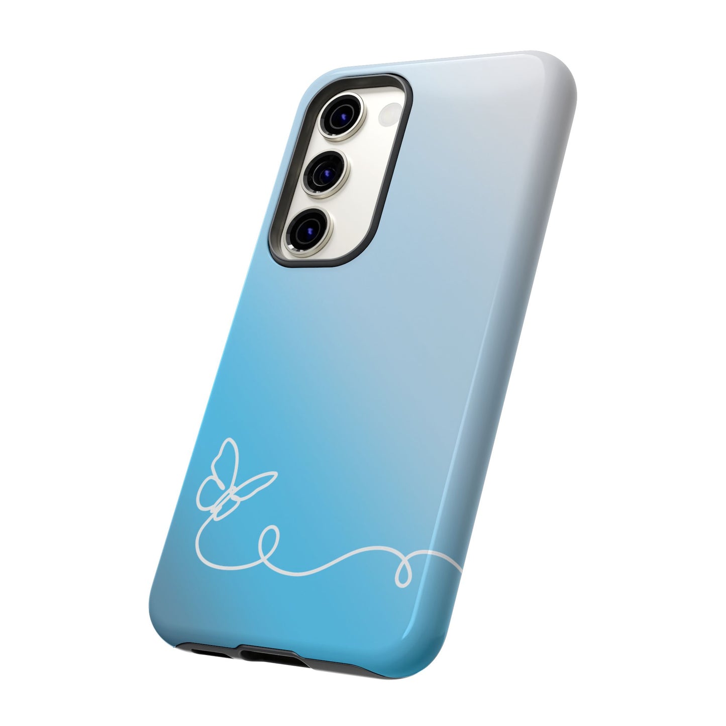 Clear Sunrise Ombre Tough Phone Case