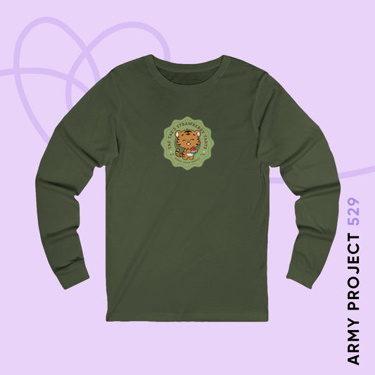 Tae Tae Strawberry Tarts Unisex Jersey Long Sleeve Tee