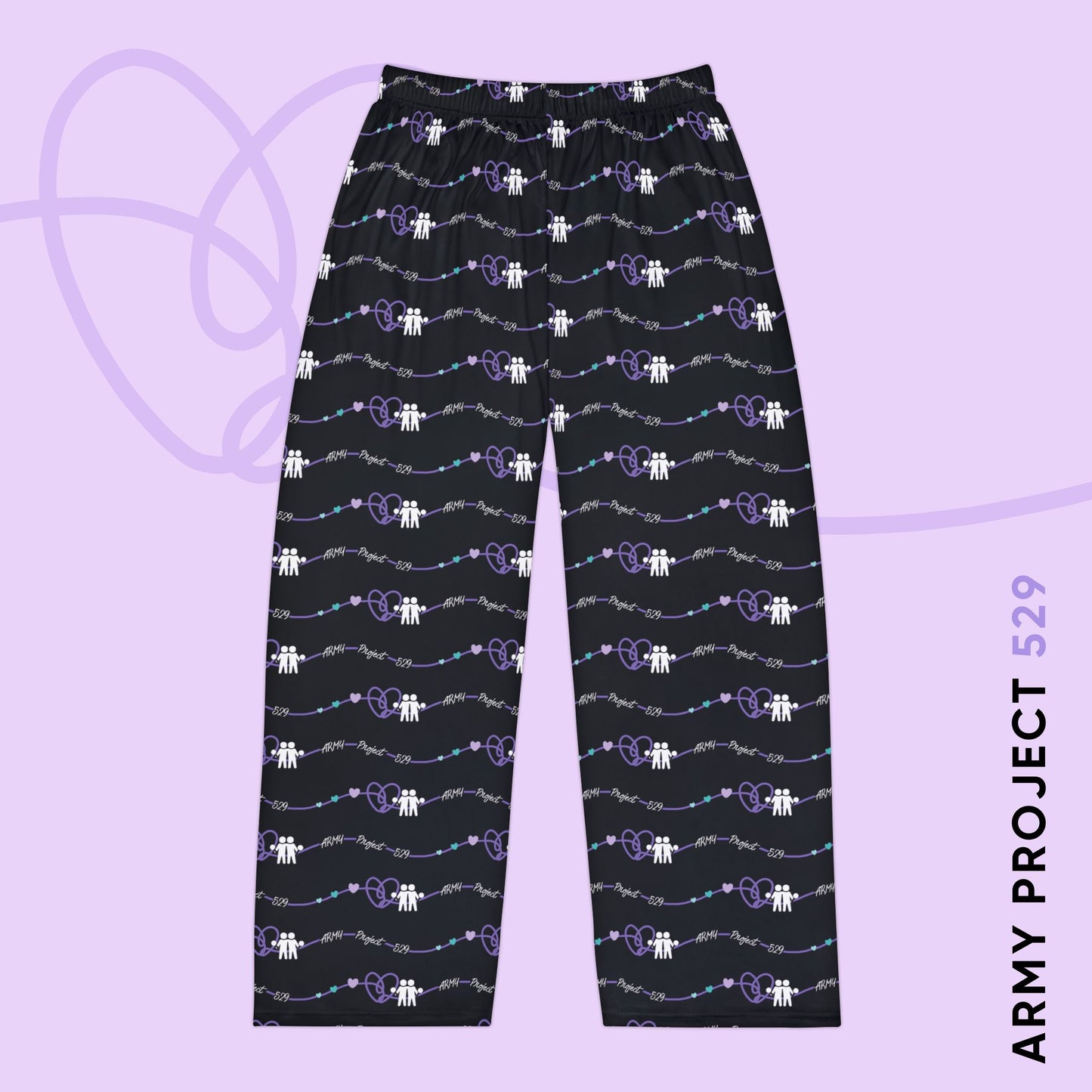 AP529 Heartline Logo Unisex Pajama Pants