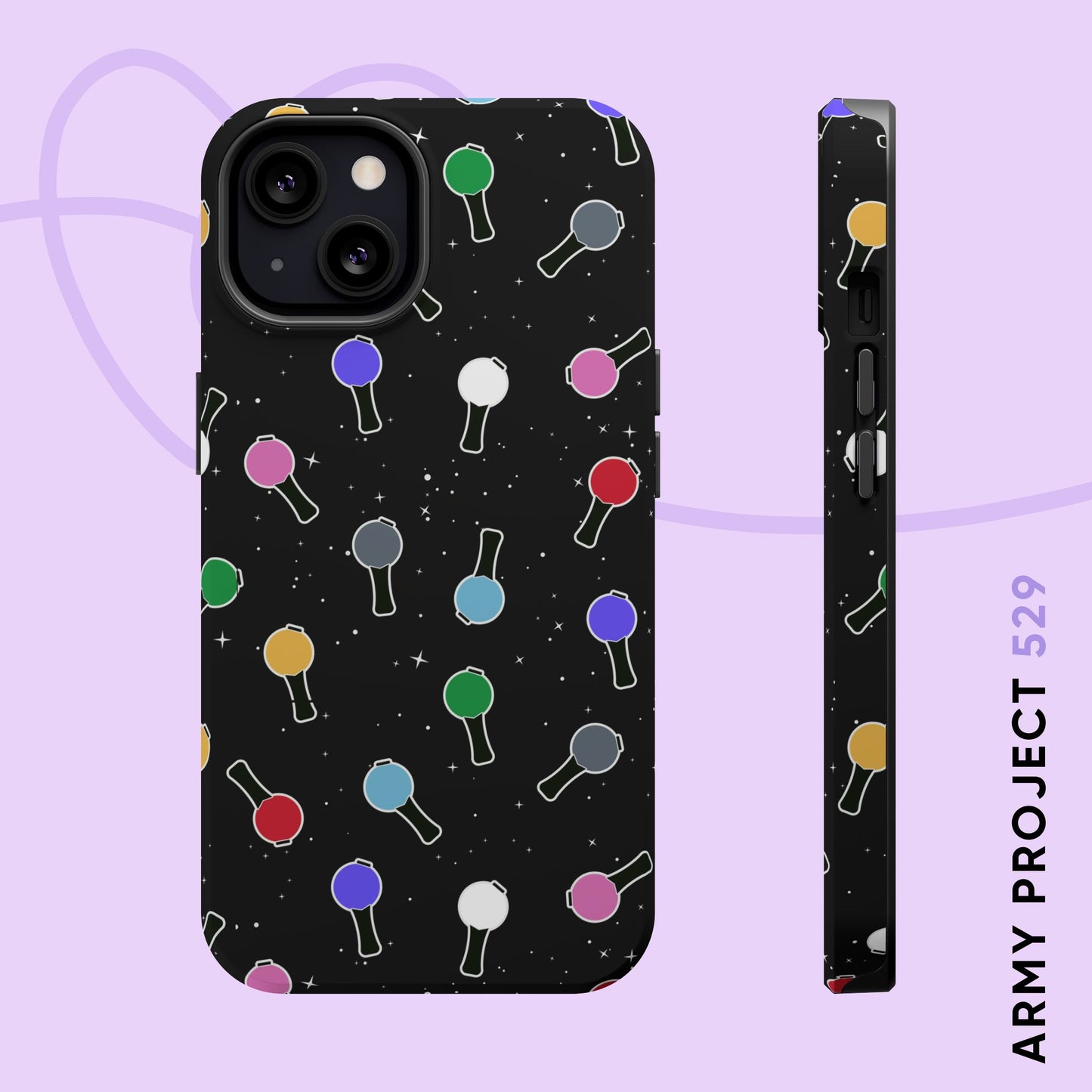 Ma City Map Lightstick Magnetic Tough Phone Case