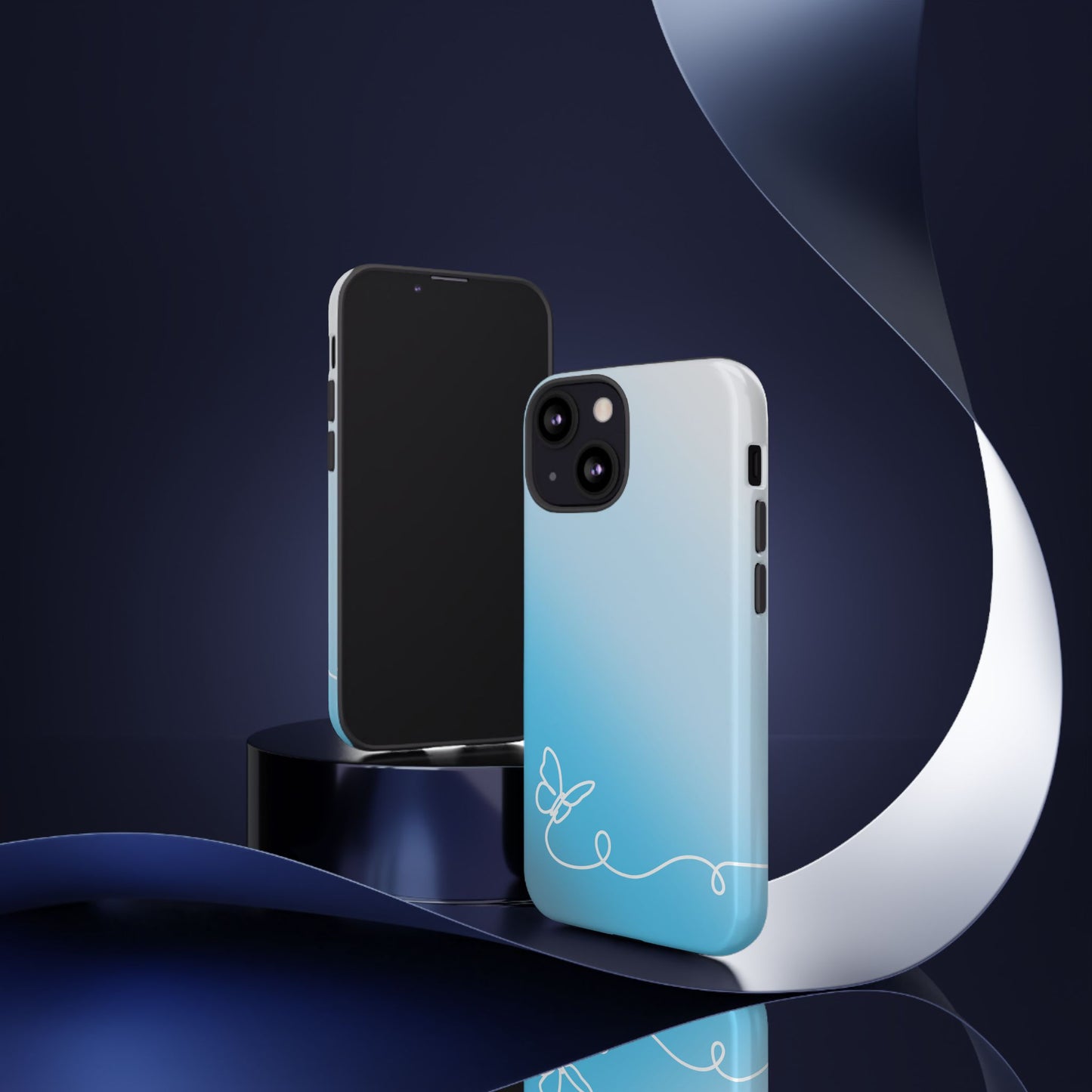 Clear Sunrise Ombre Tough Phone Case