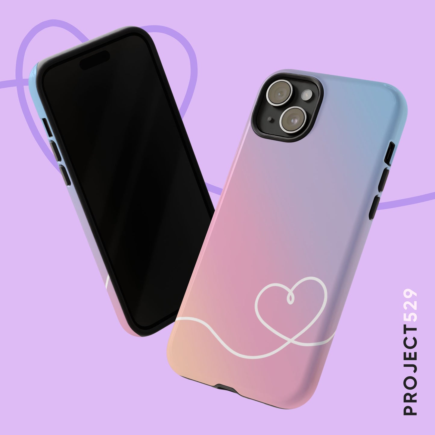 Soft Sunset Ombre Tough Phone Case