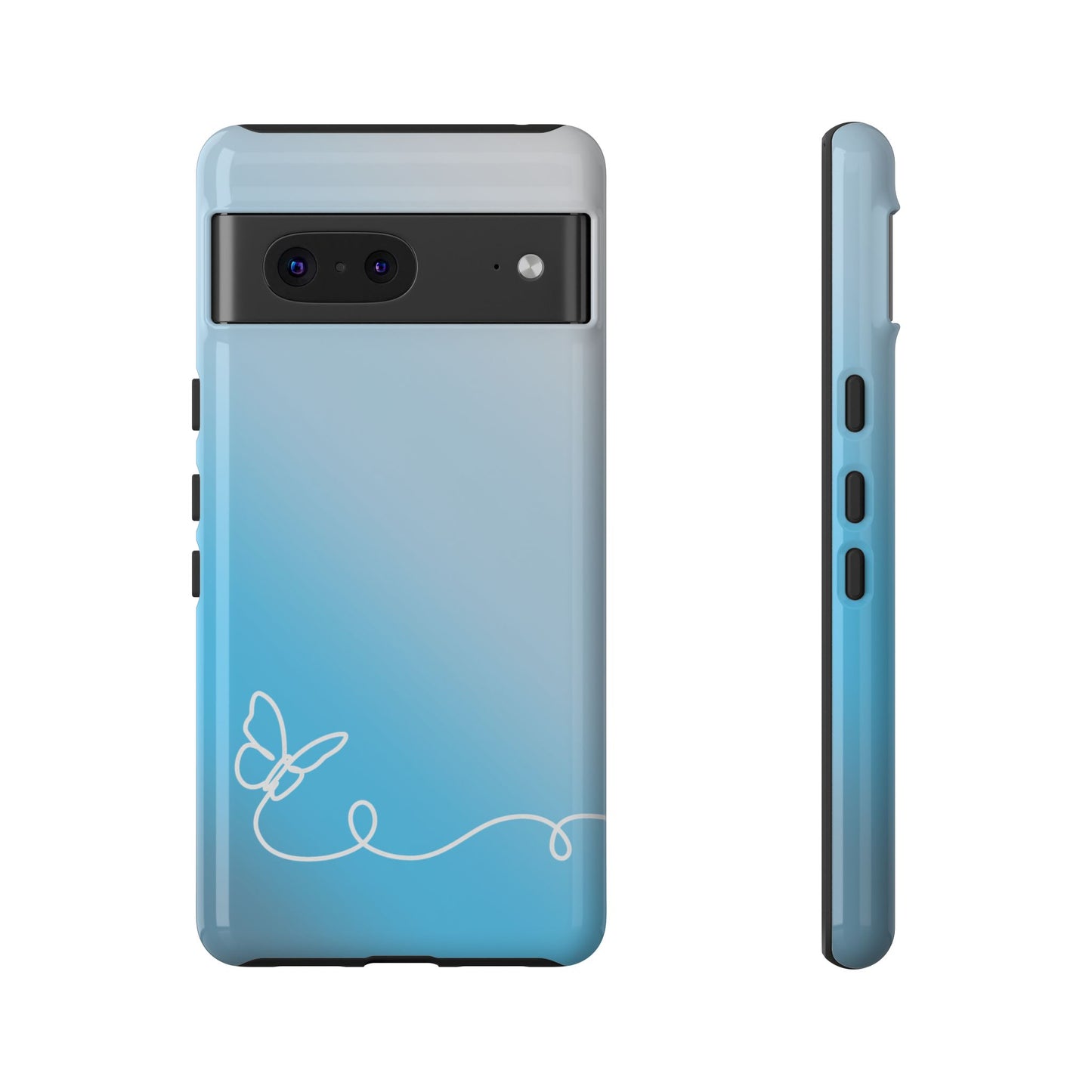 Clear Sunrise Ombre Tough Phone Case