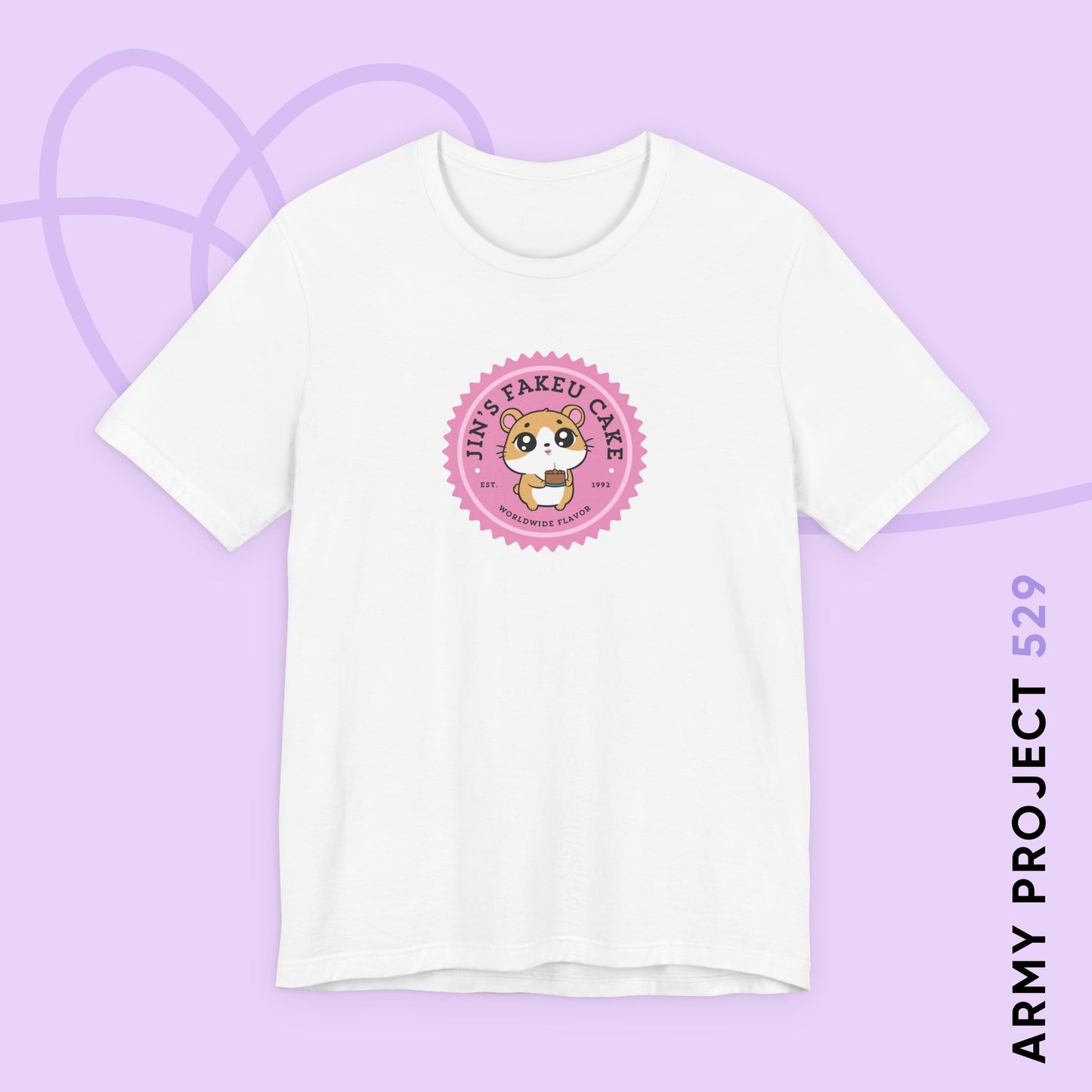 Jin Fakeu Cake Unisex Jersey Short Sleeve Tee