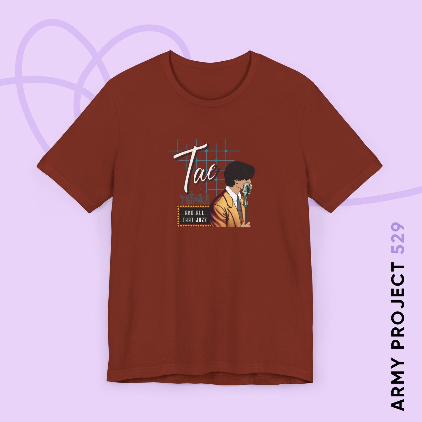 Taehyung 1950s Retro Series Unisex Jersey Short Sleeve Tee