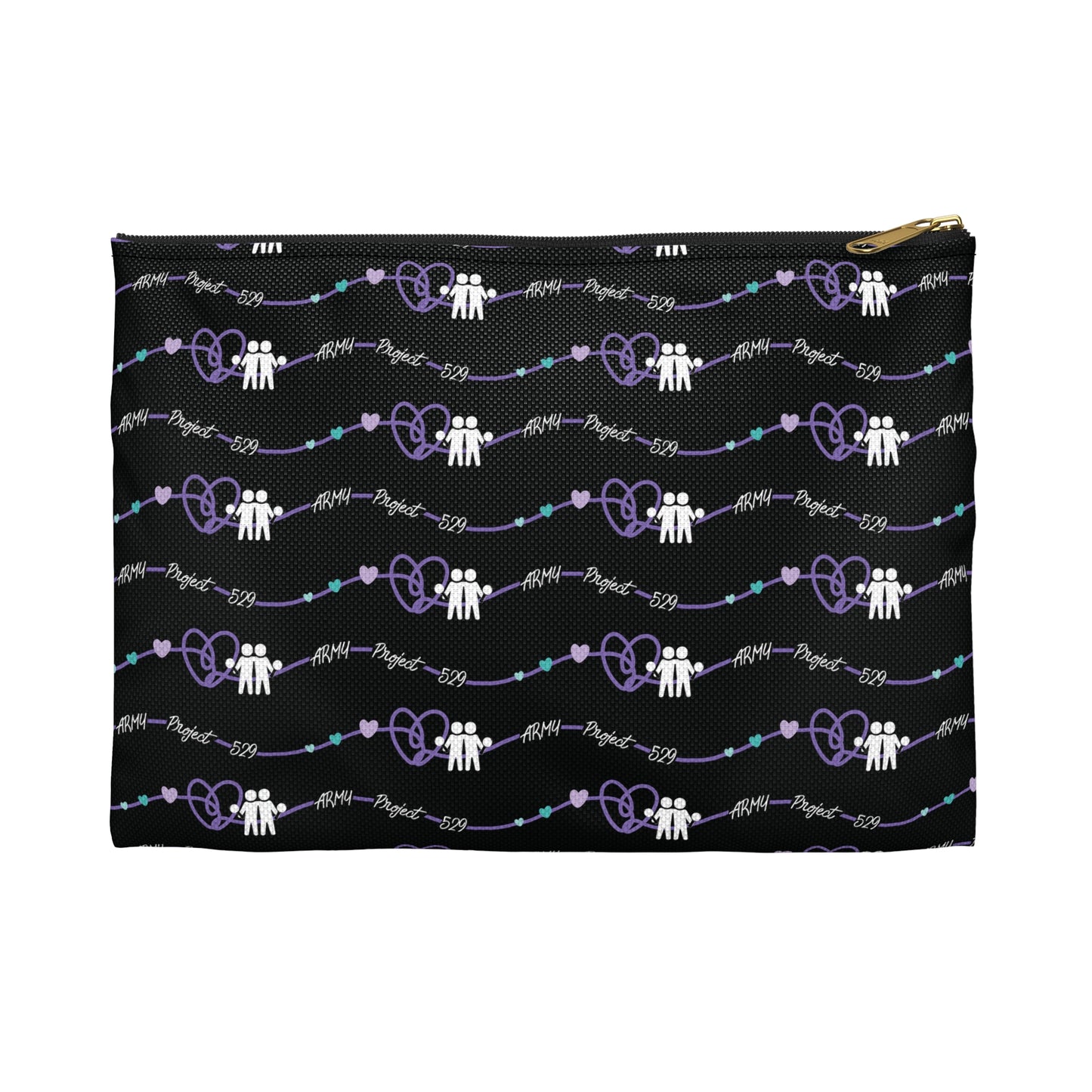 AP529 Heartline Logo Accessory Pouch