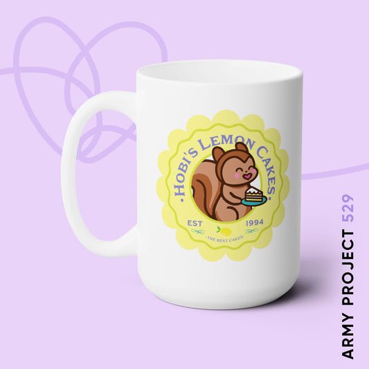 Hobi Lemon Cakes Bakery Series 15oz Ceramic Coffee Mug
