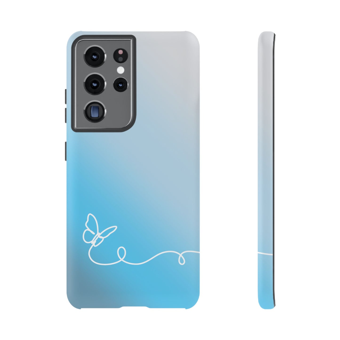 Clear Sunrise Ombre Tough Phone Case