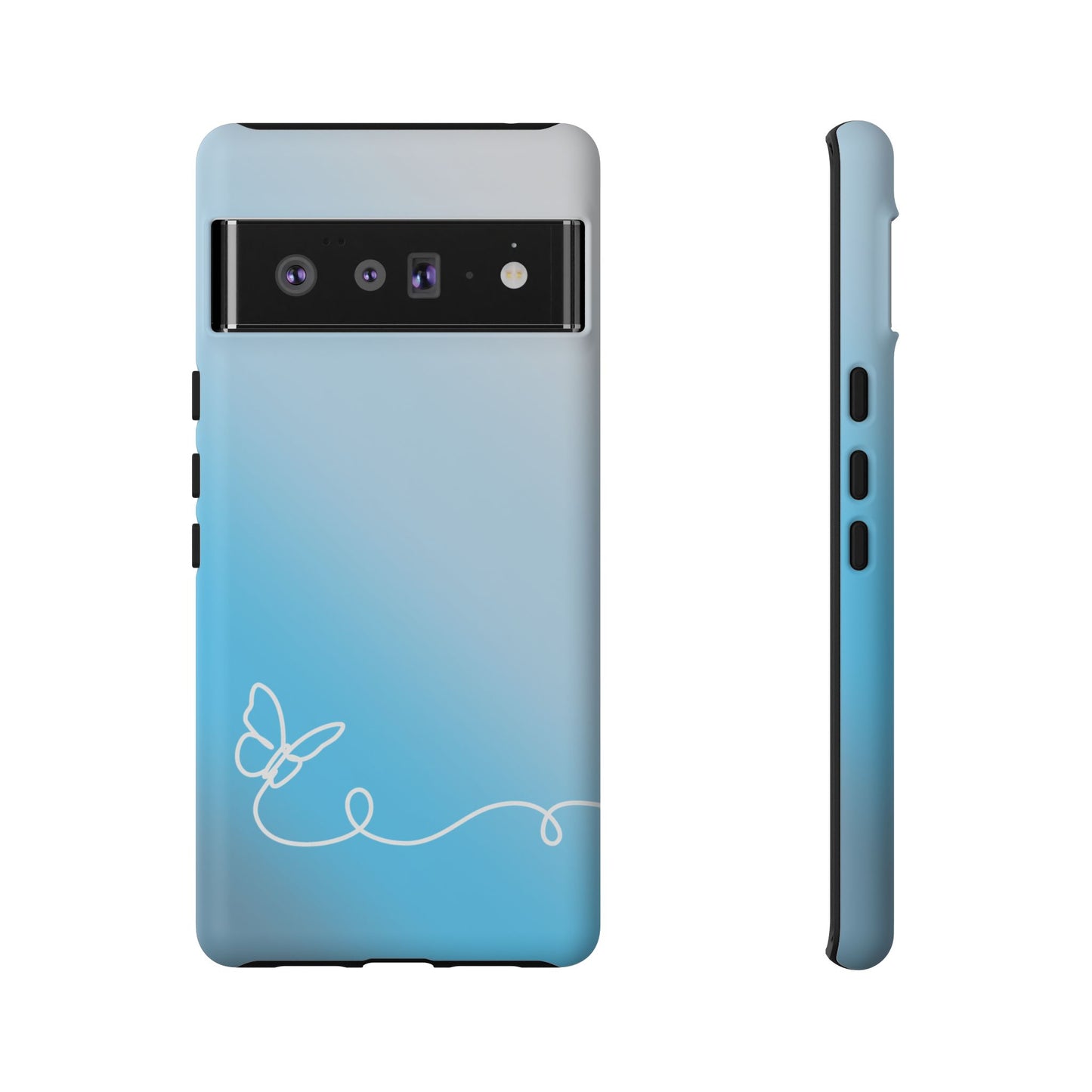 Clear Sunrise Ombre Tough Phone Case