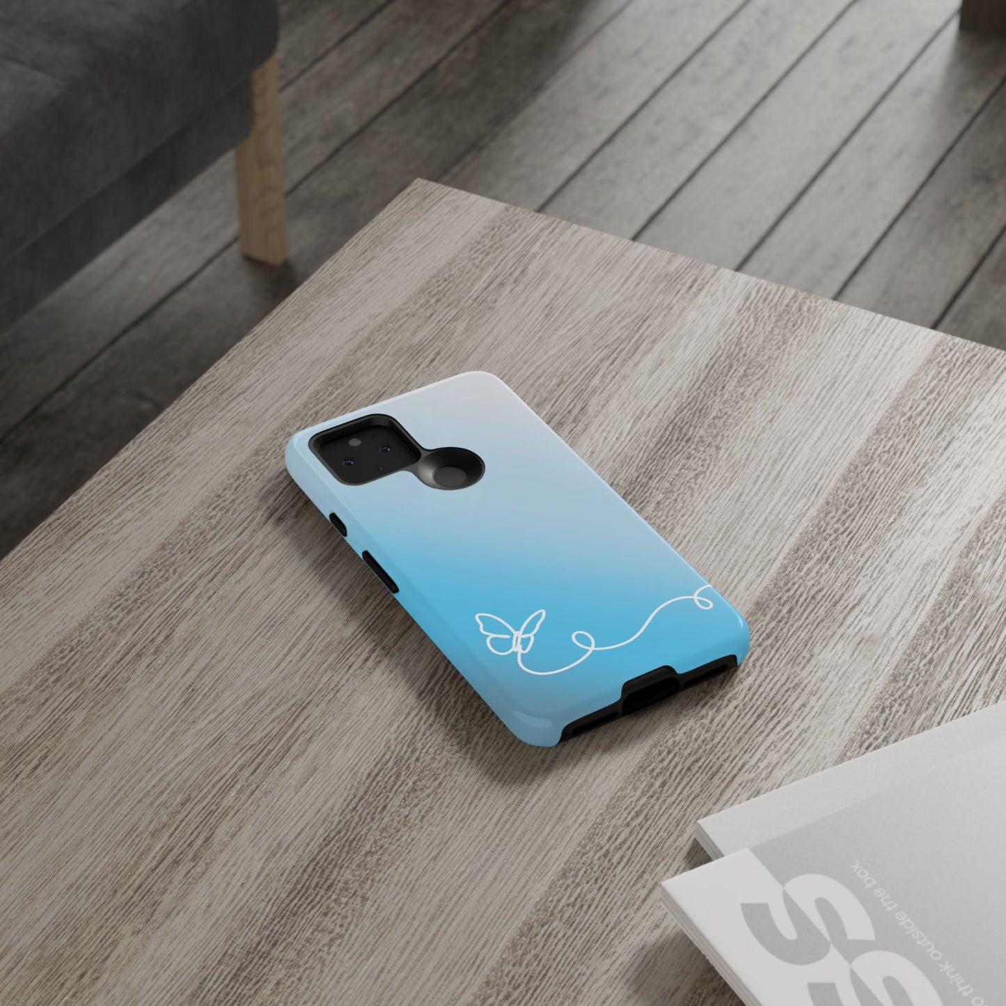 Clear Sunrise Ombre Tough Phone Case