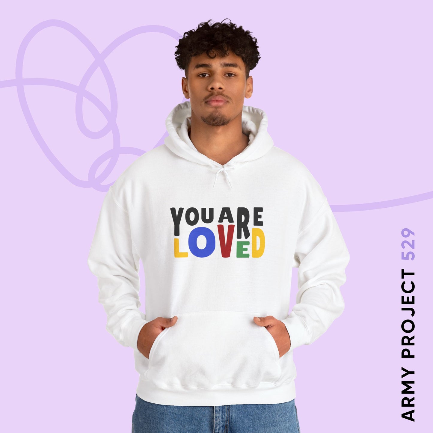 You Are Loved Unisex Heavy Blend™ Hoodie