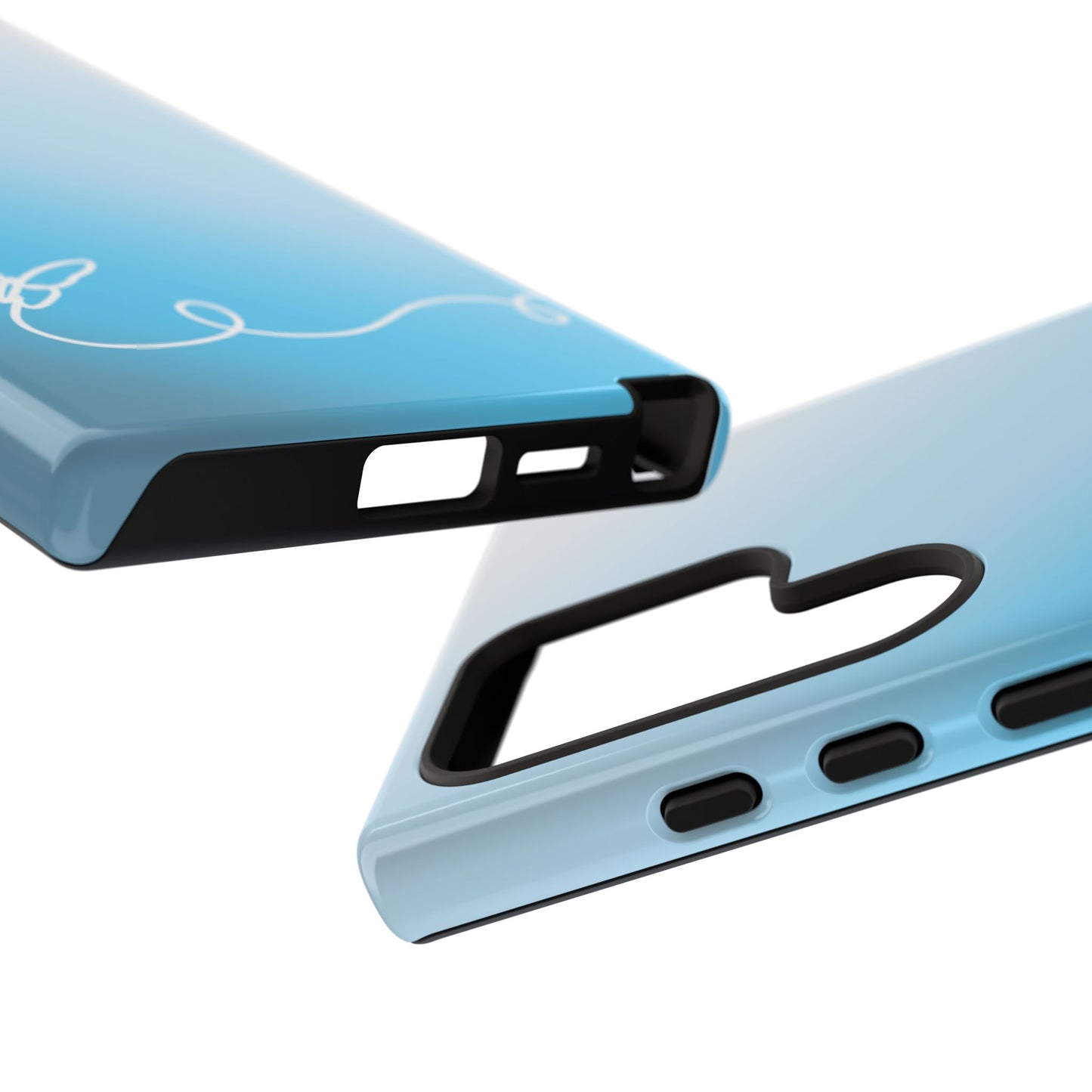 Clear Sunrise Ombre Tough Phone Case