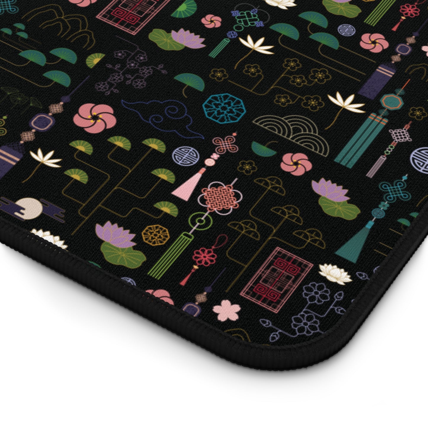 Norigae Night Garden Desk Mat