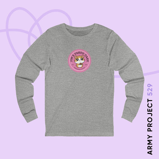 Jin Fakeu Cake Unisex Jersey Long Sleeve Tee