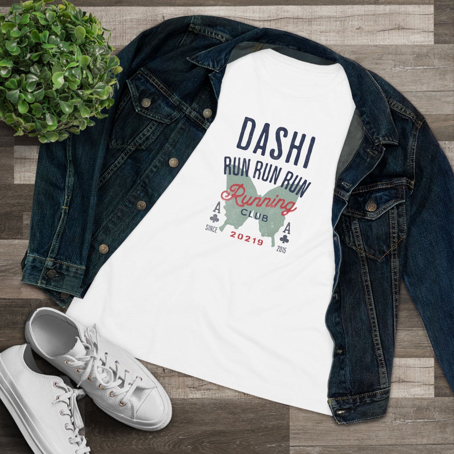 Dashi Running Club Women's Relaxed Jersey Short Sleeve Tee