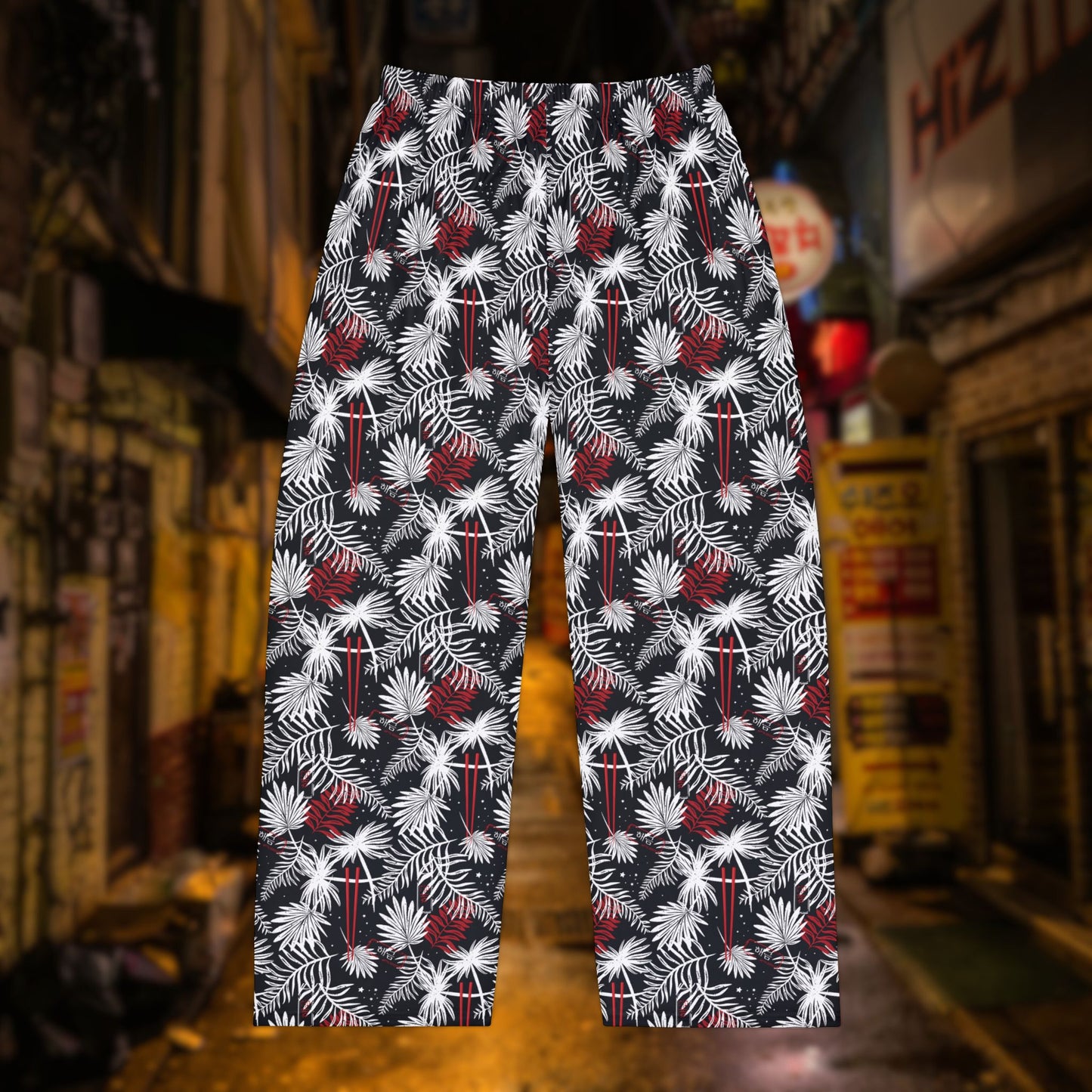 Tropical Chopsticks Unisex Pajama Pants