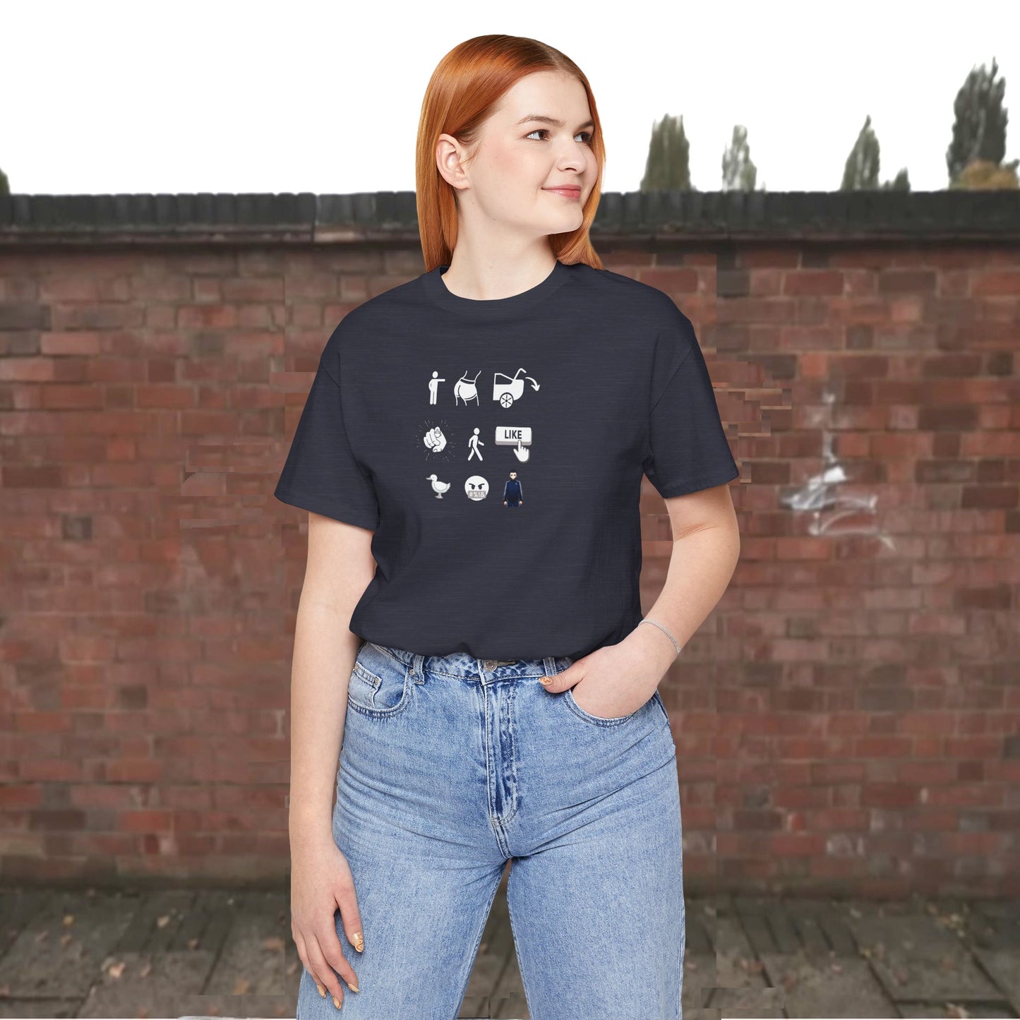 Walking Like a Duck Unisex Jersey Short Sleeve Tee