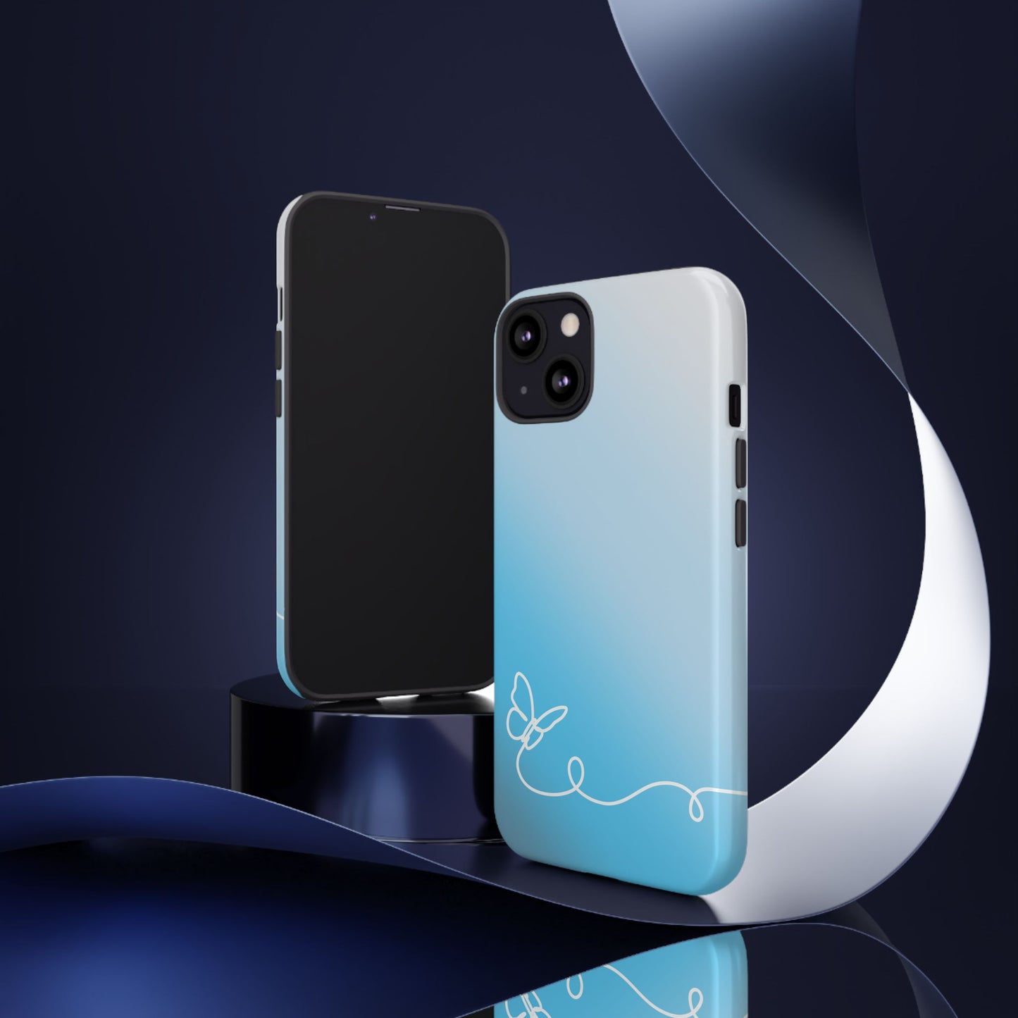 Clear Sunrise Ombre Tough Phone Case