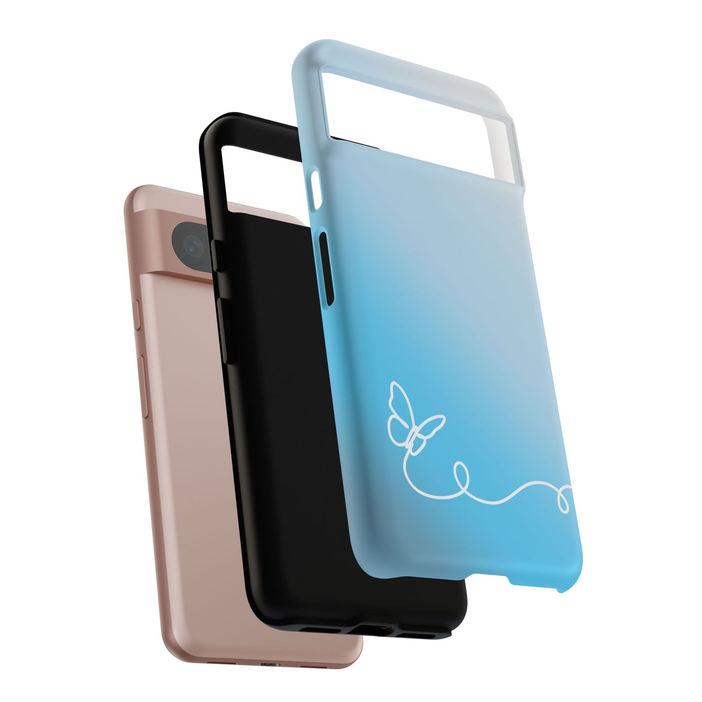 Clear Sunrise Ombre Tough Phone Case