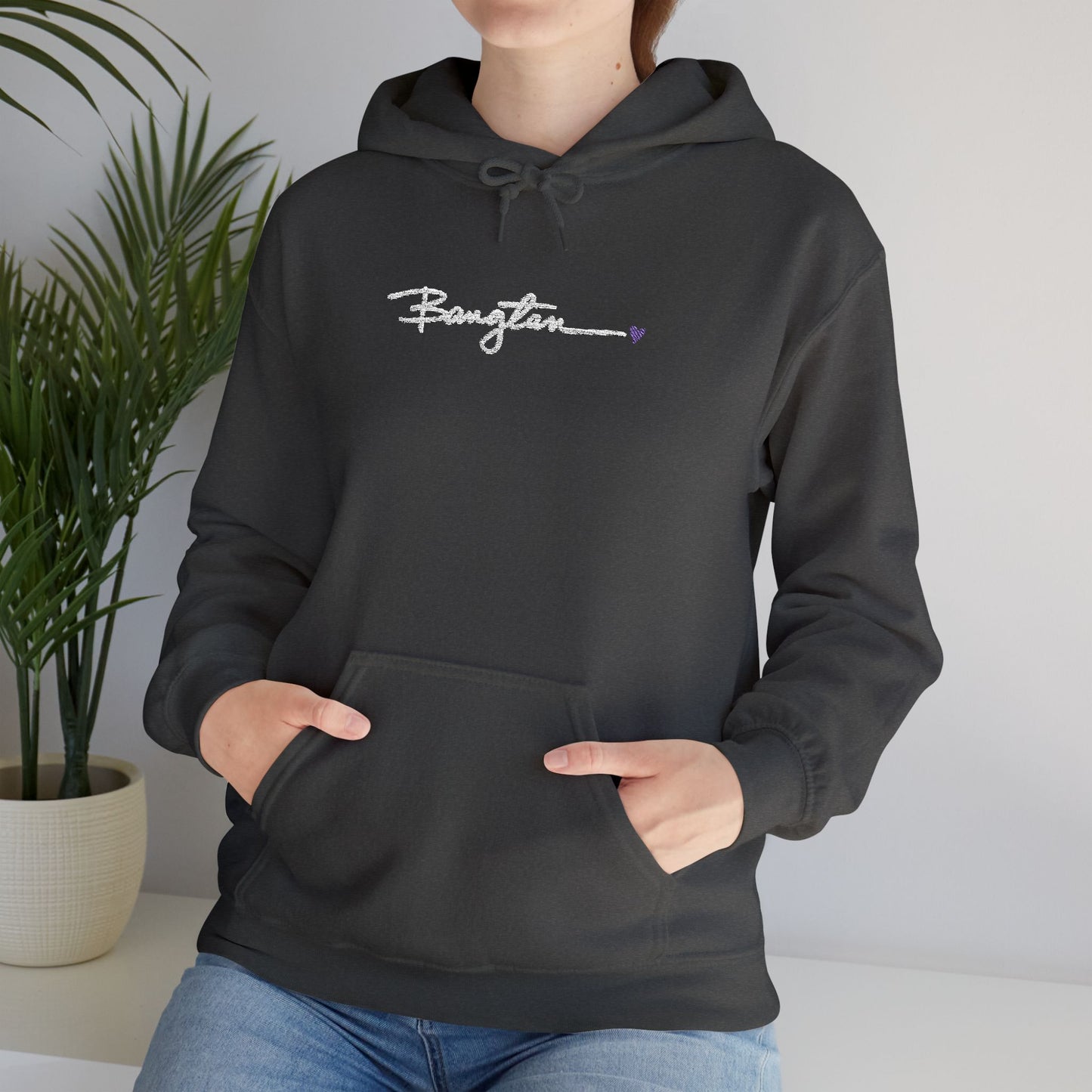 Handwritten Bangtan Embroidered Unisex Heavy Blend™ Hoodie