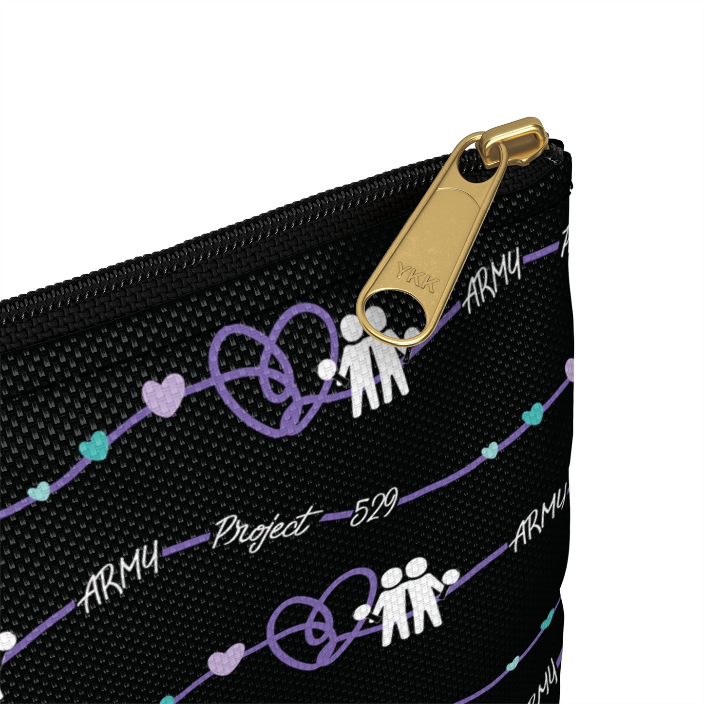 AP529 Heartline Logo Accessory Pouch