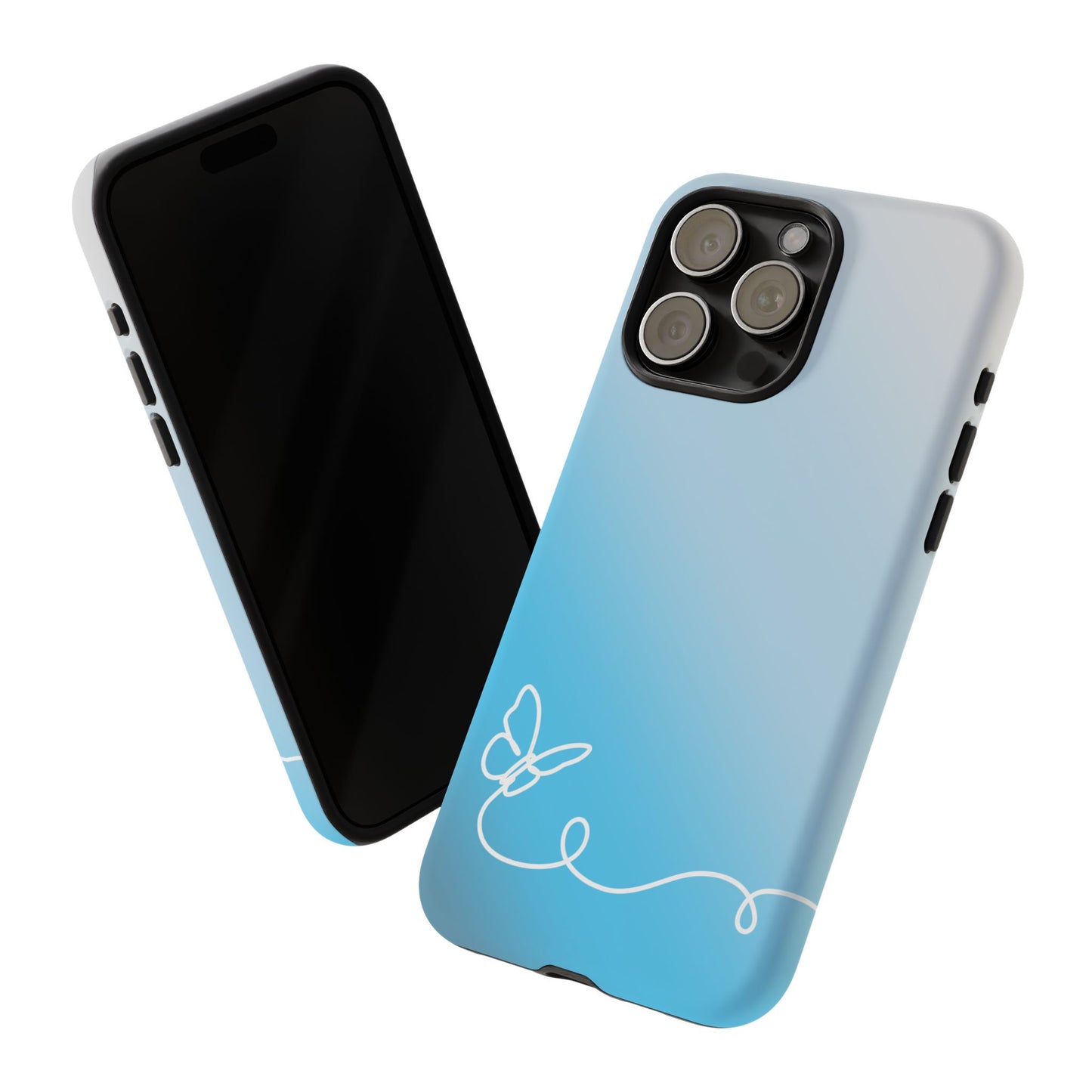 Clear Sunrise Ombre Tough Phone Case
