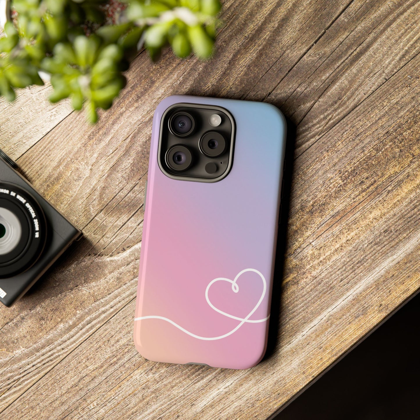 Soft Sunset Ombre Tough Phone Case
