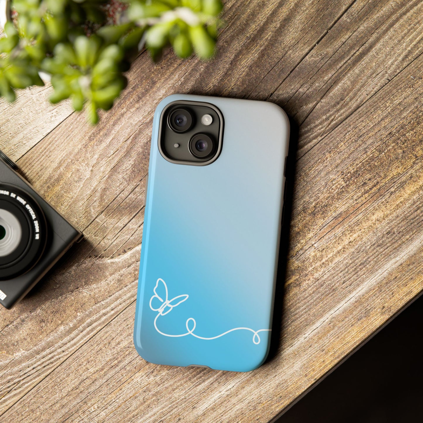 Clear Sunrise Ombre Tough Phone Case