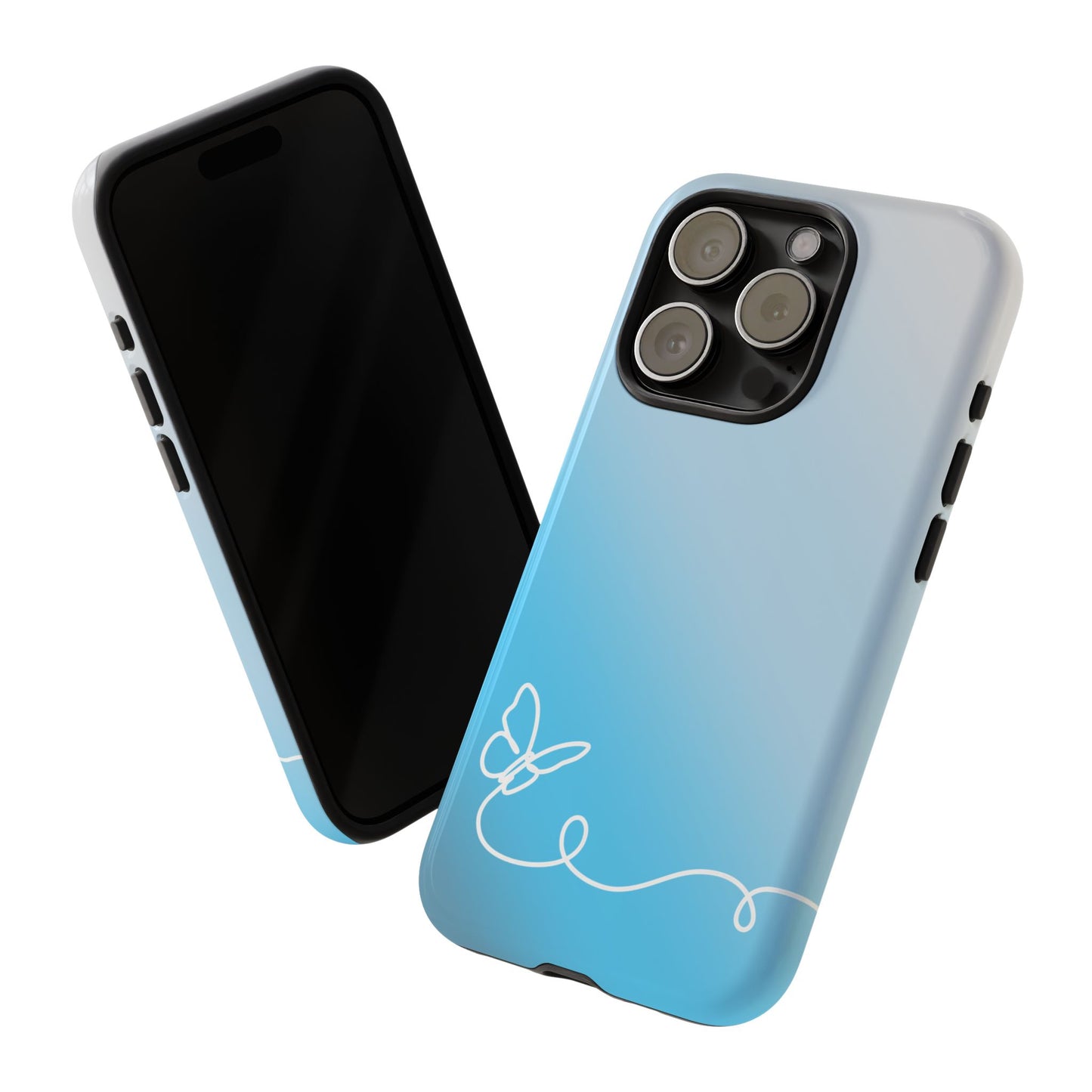 Clear Sunrise Ombre Tough Phone Case