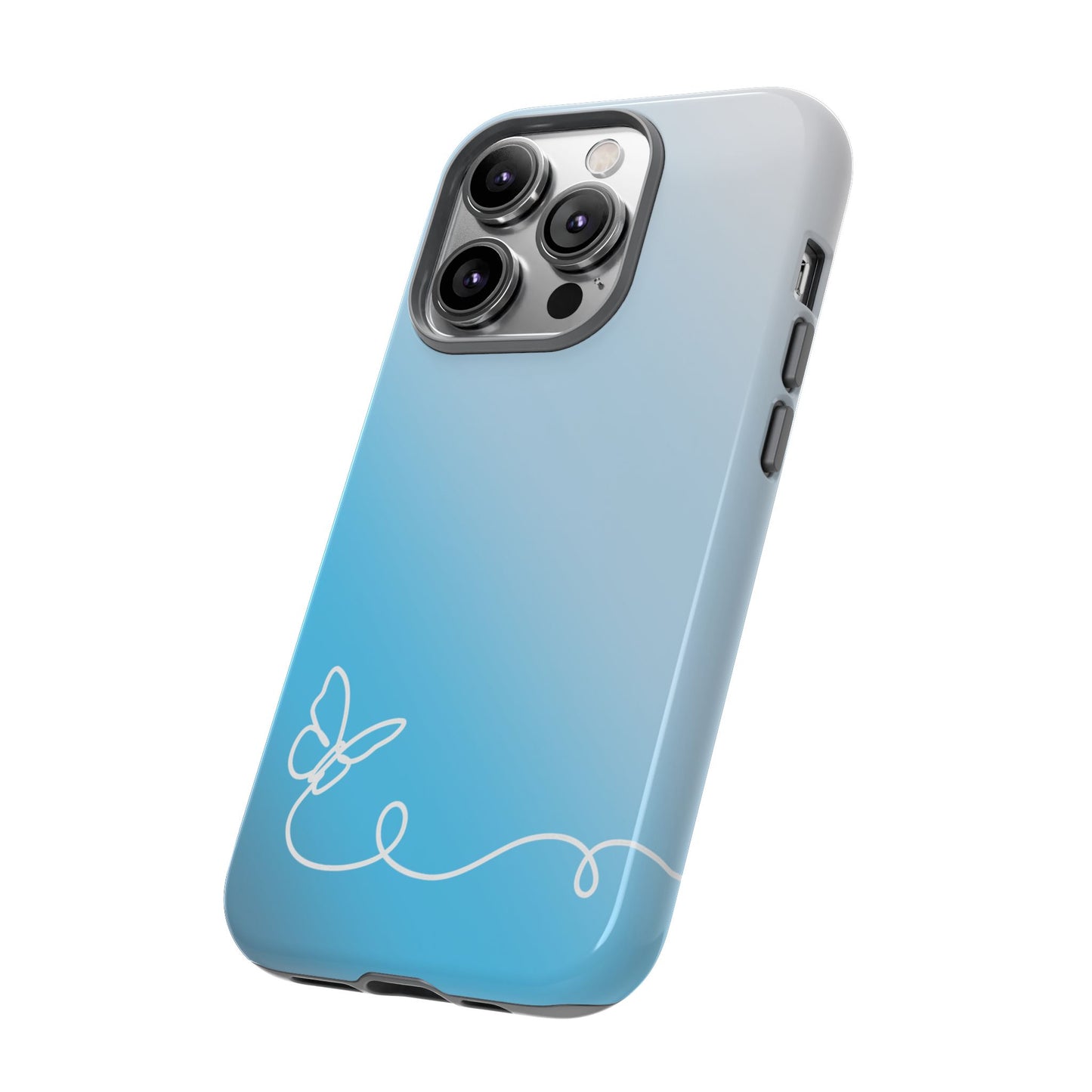 Clear Sunrise Ombre Tough Phone Case