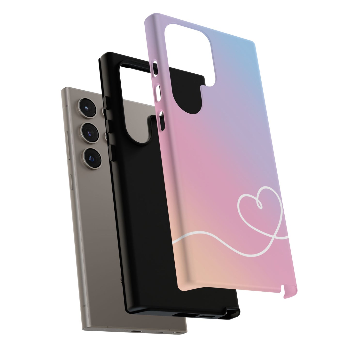 Soft Sunset Ombre Tough Phone Case