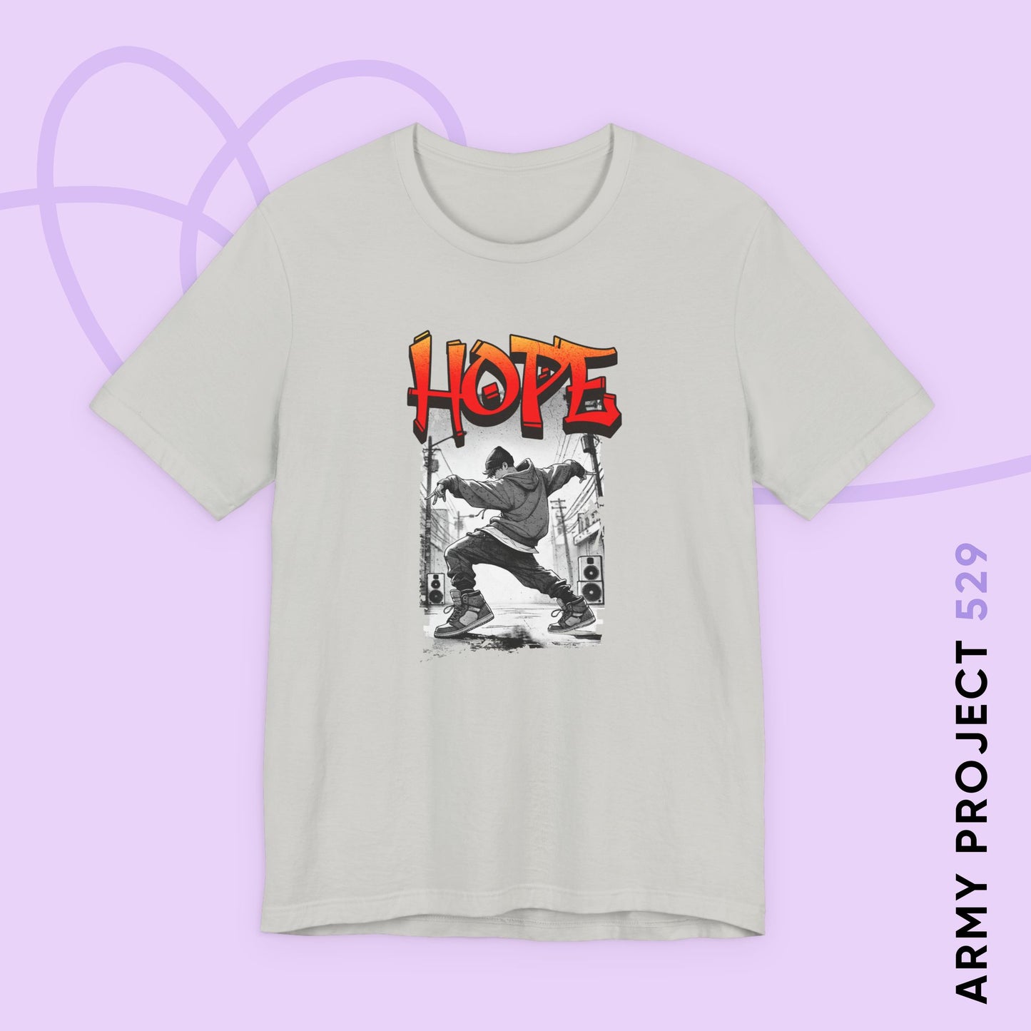 HOTS with Hope (Arson ver.) Unisex Jersey Short Sleeve Tee
