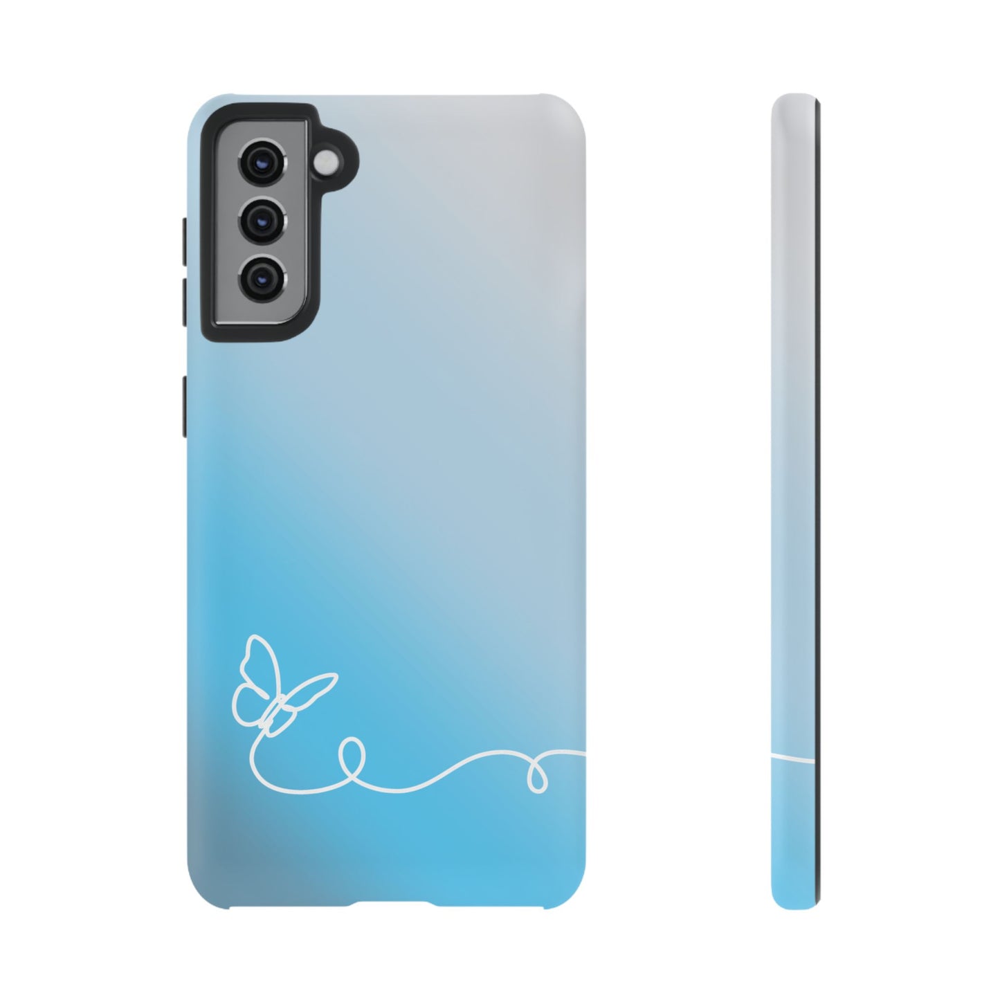 Clear Sunrise Ombre Tough Phone Case